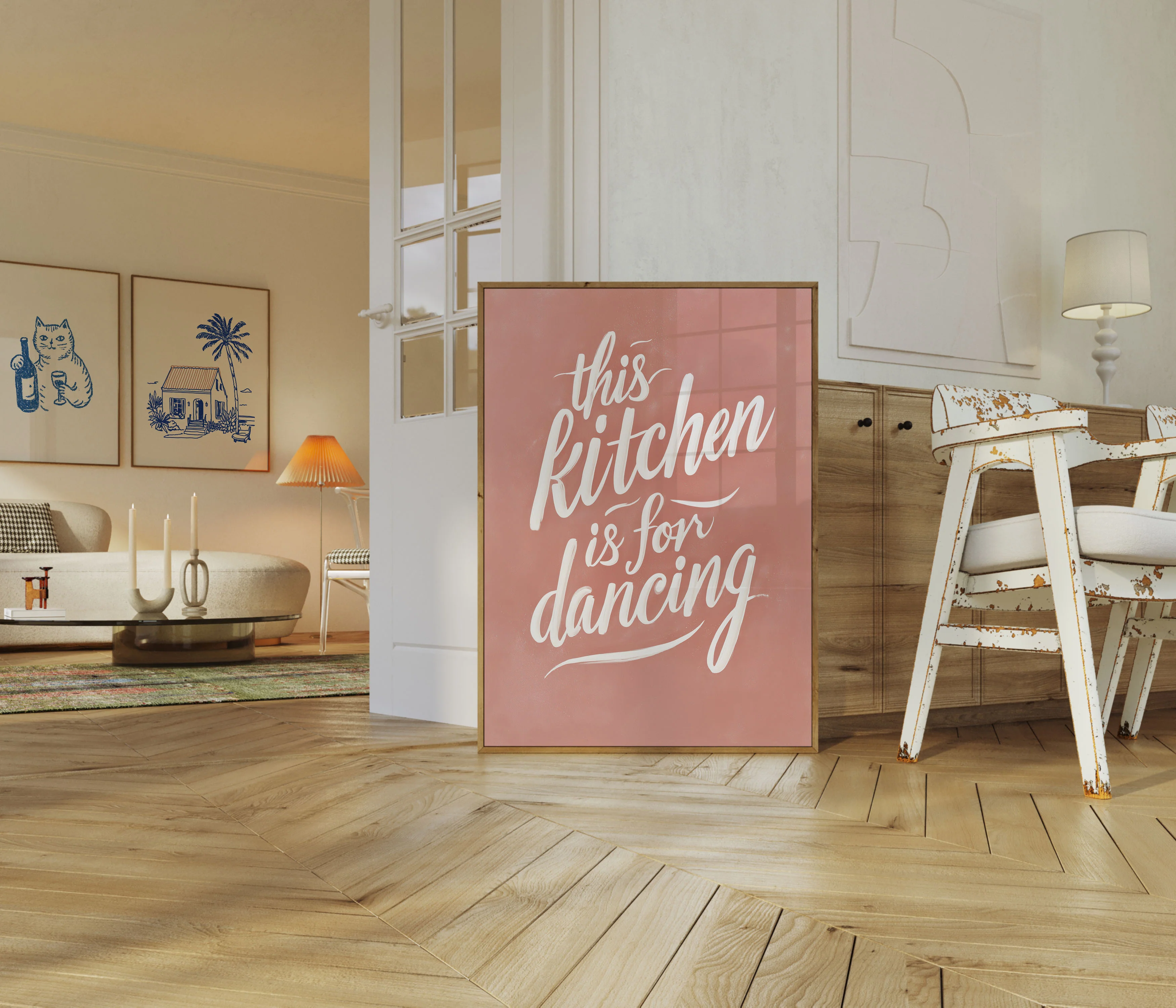 Kitchen Dancing Wall Poster - Image 5
