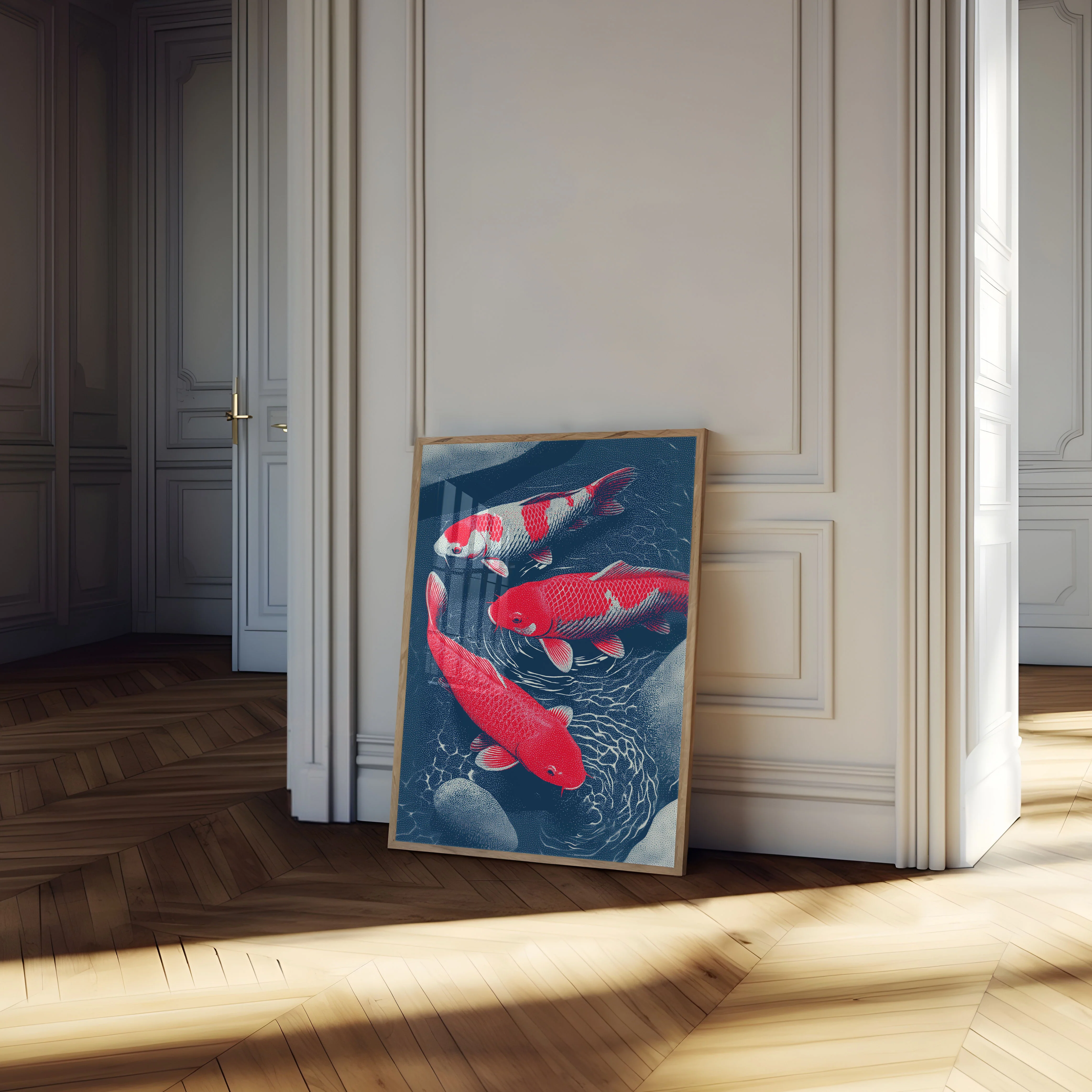 Koi Fish Harmony Poster - Image 4
