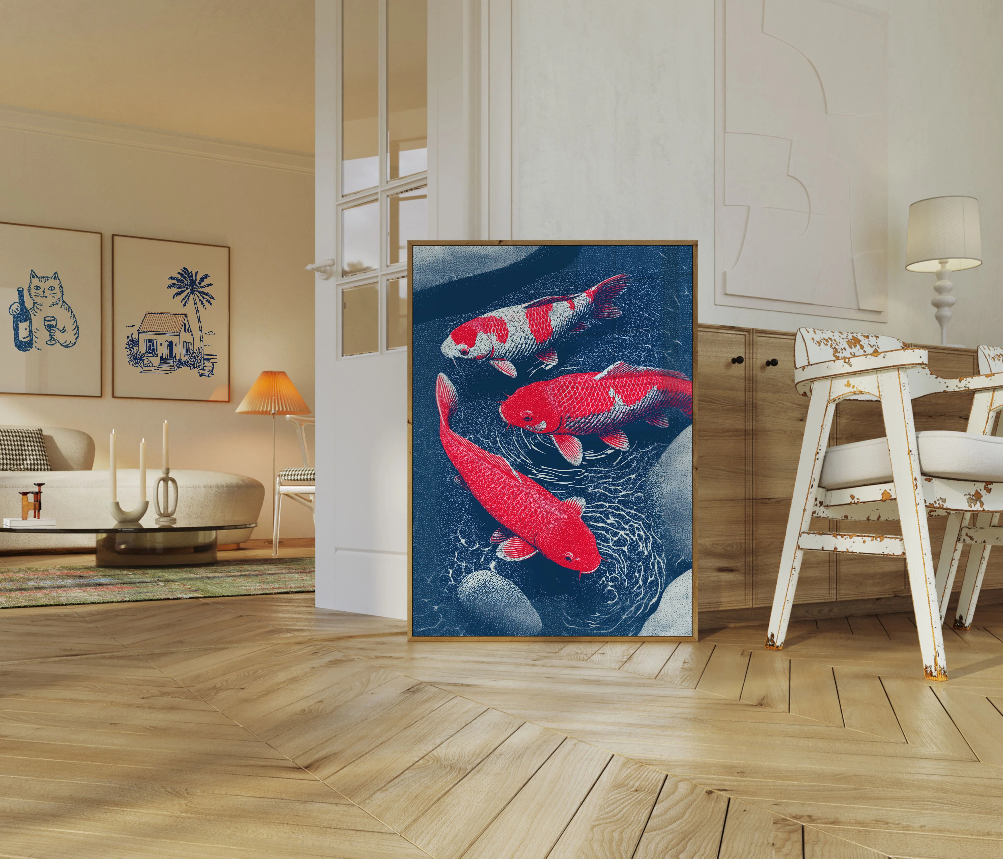 Koi Fish Harmony Poster - Image 5
