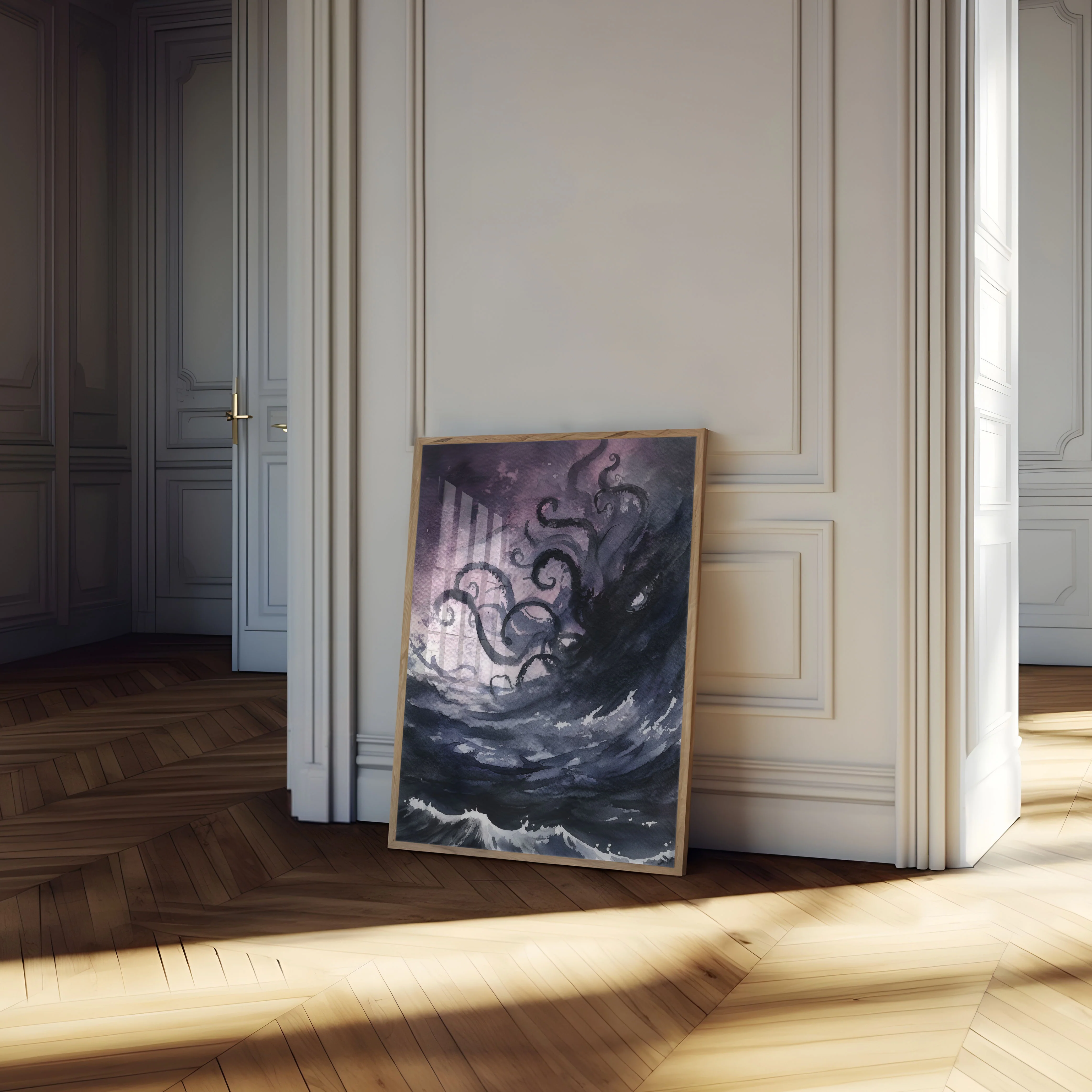 Kraken Storm Rising Poster - Image 4