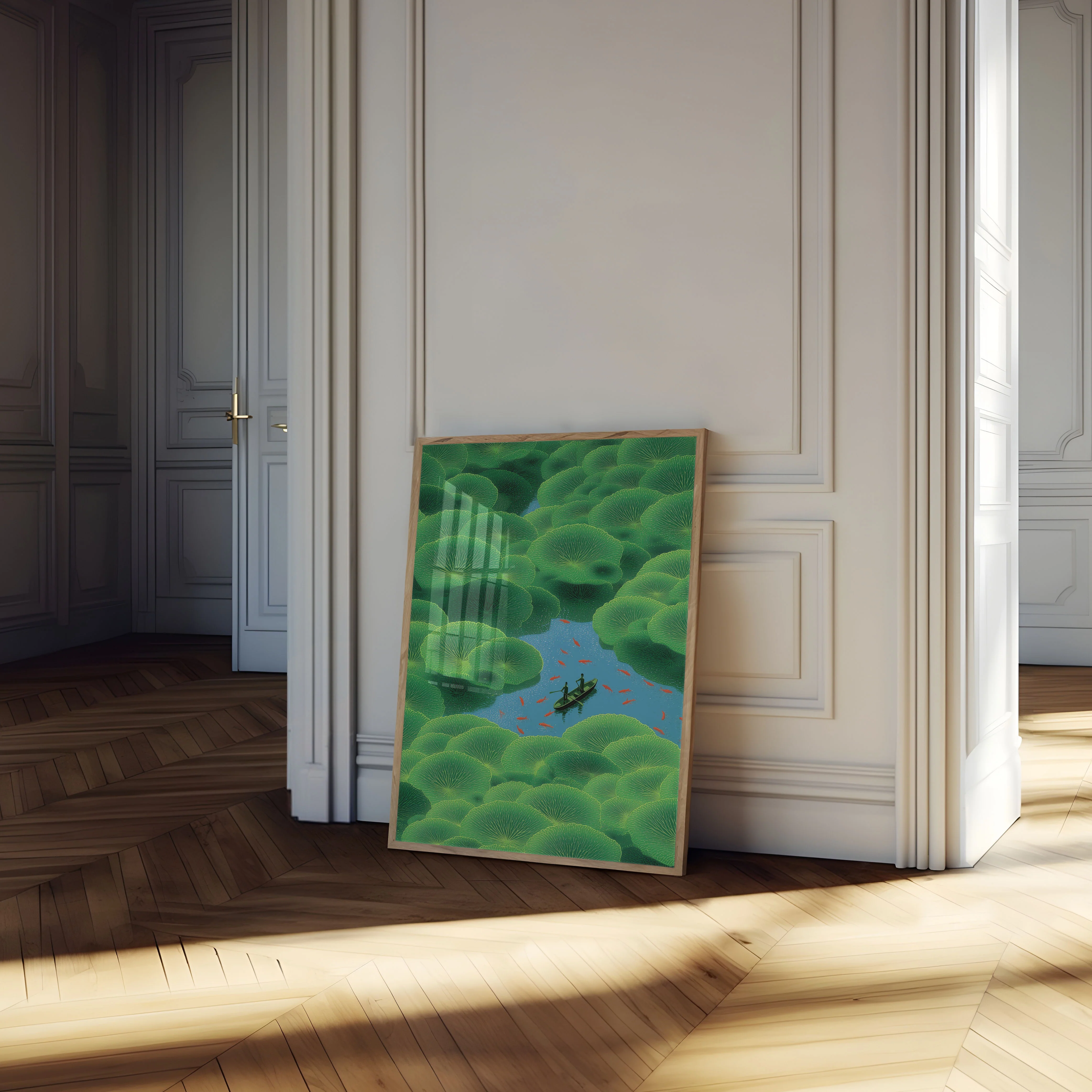 Lily Pad Fishing Adventure Poster - Image 4