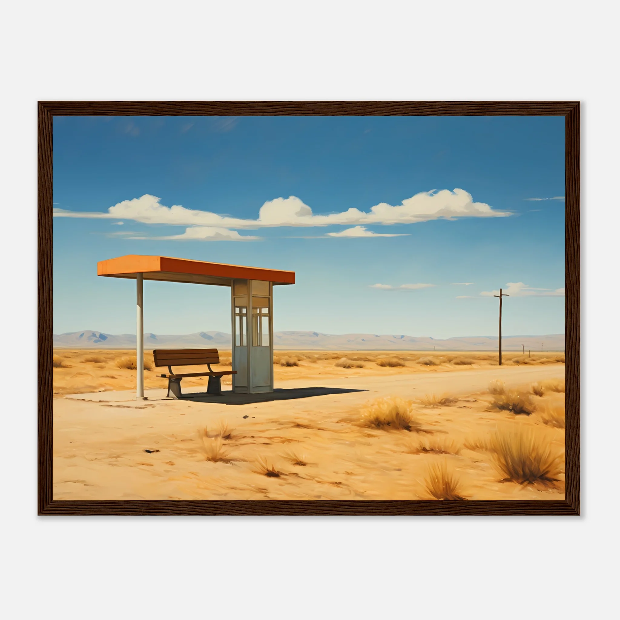 Lone Busstop - Poster - Image 16
