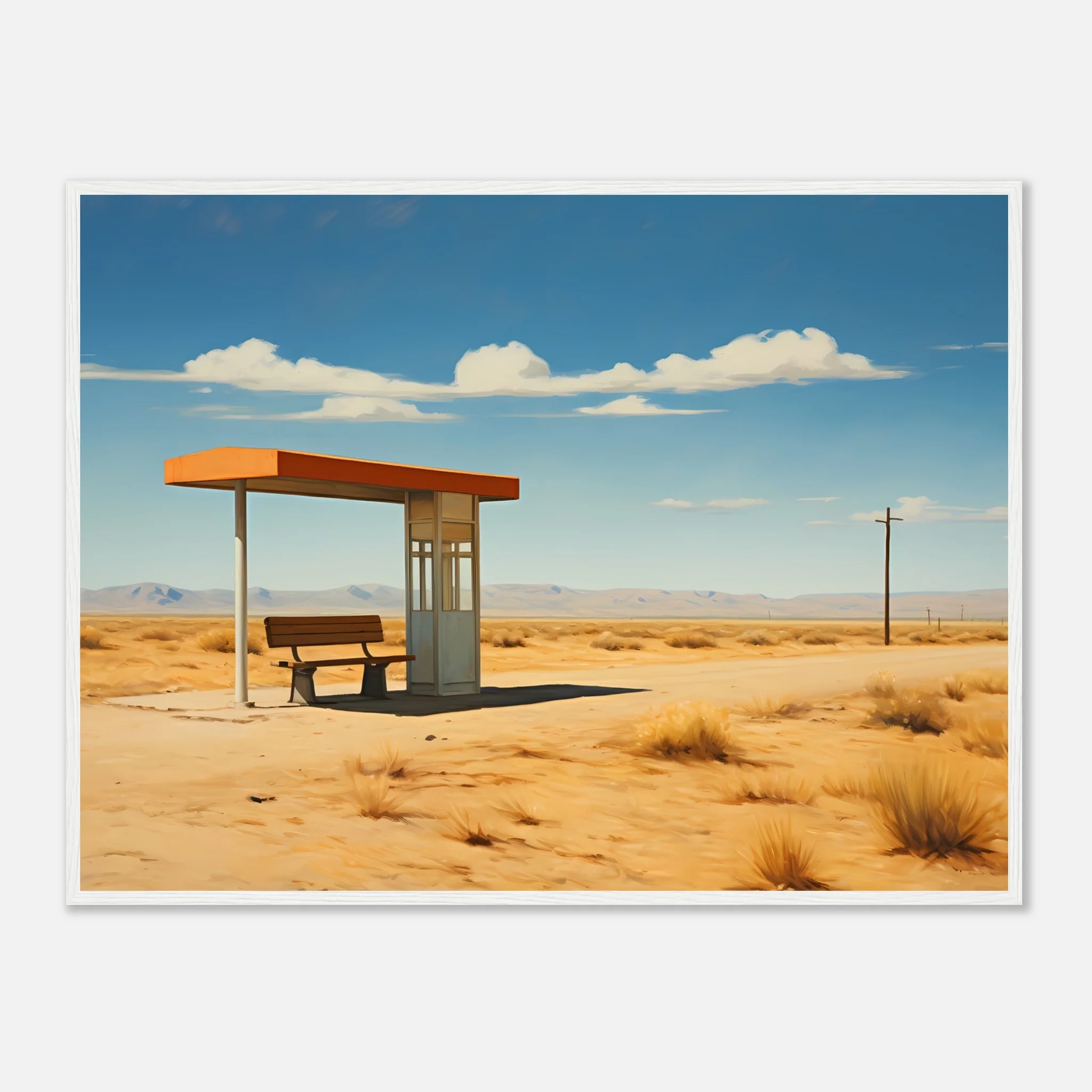 Lone Busstop - Poster - Image 17