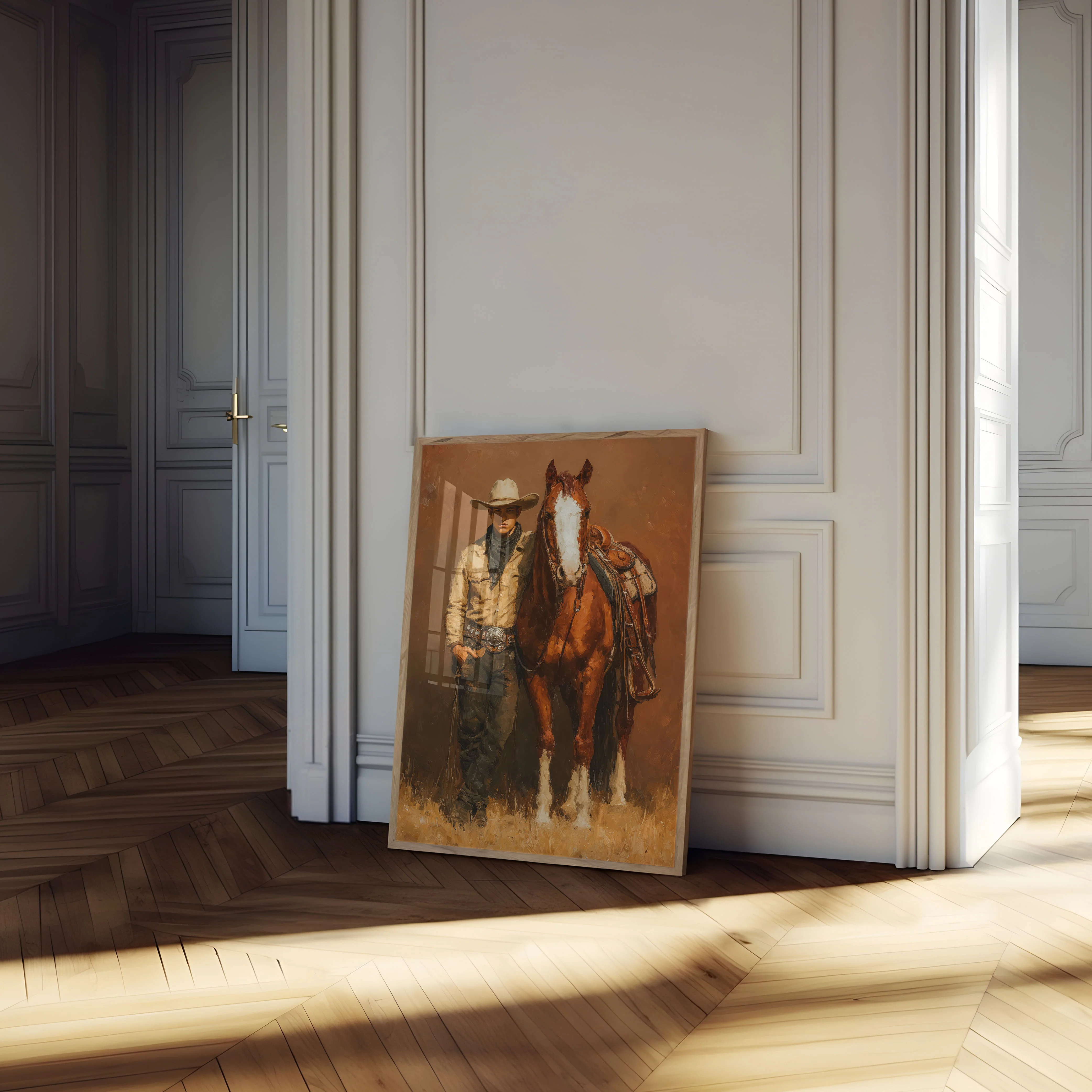 Lone Cowboy Companion Poster - Image 4