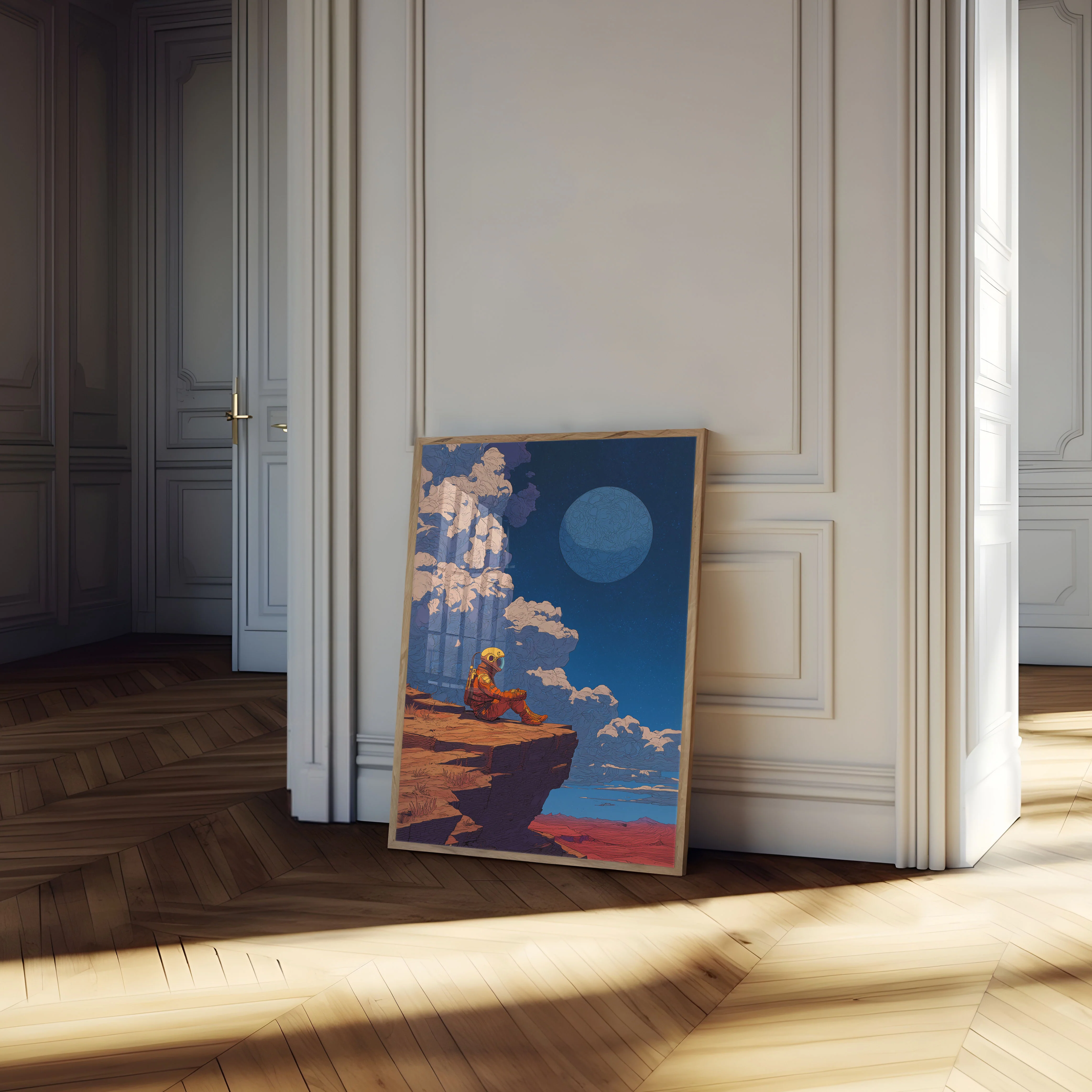 Lonely Astronaut Space Poster - Image 4
