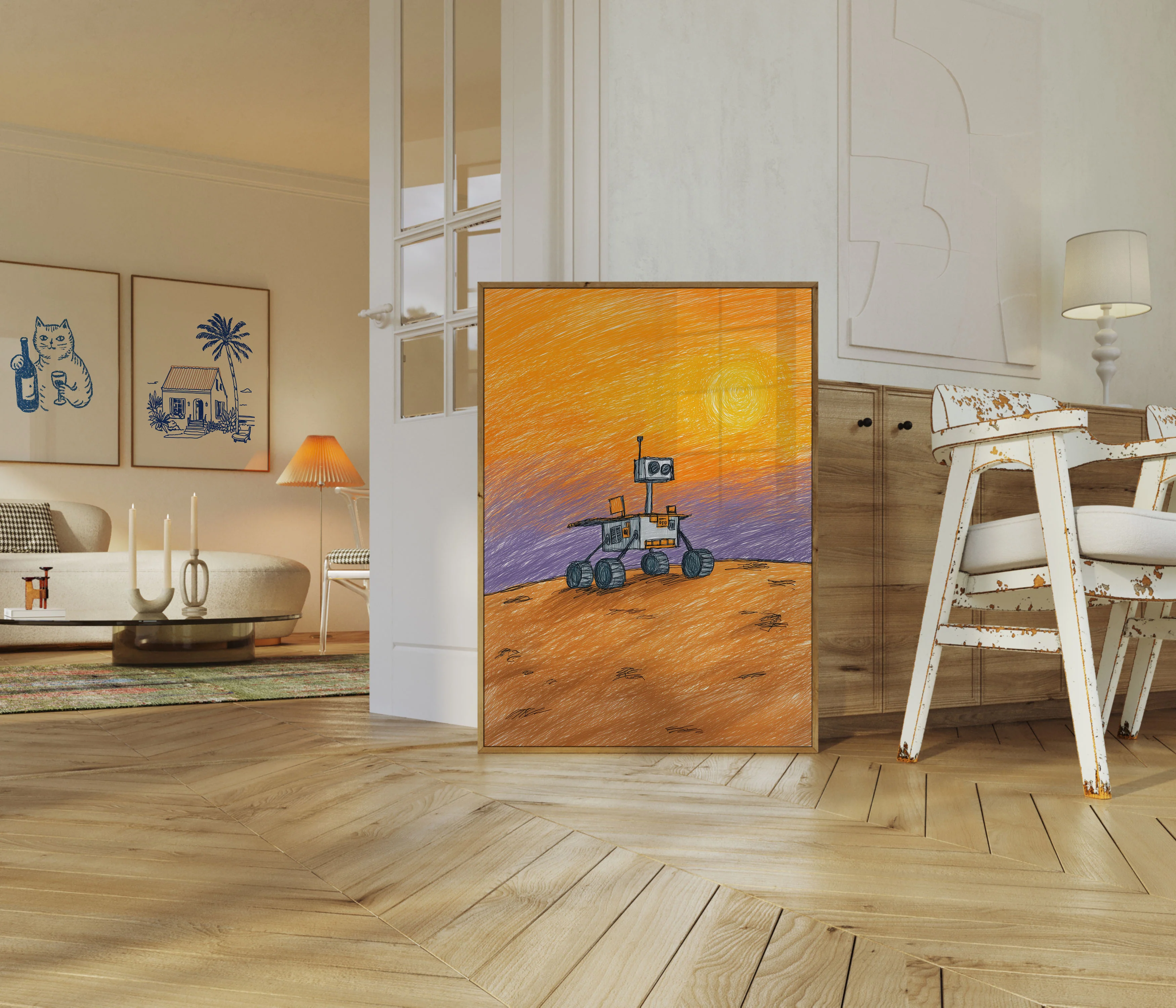 Lonely Mars Rover Poster - Image 5