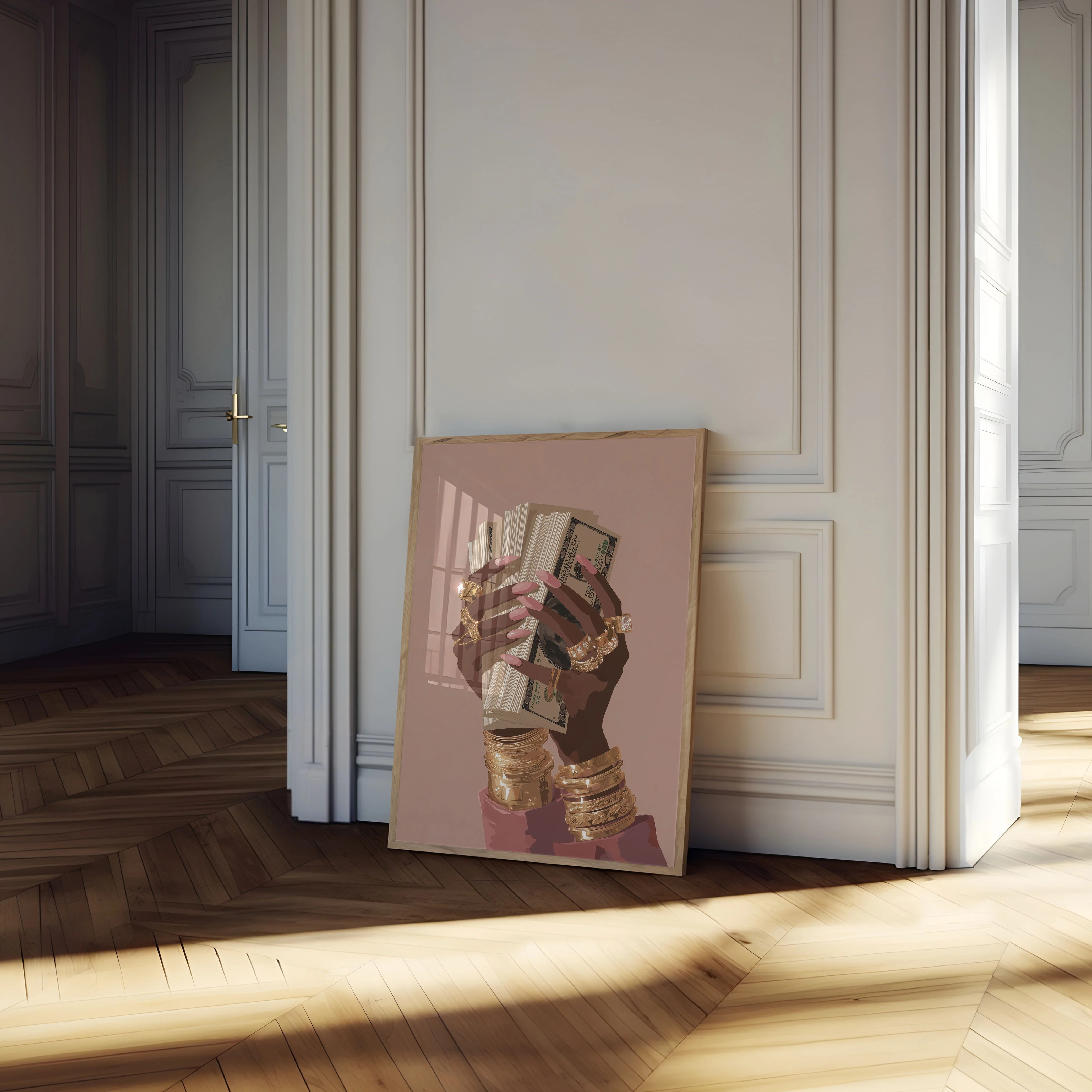 Luxe Money Glam Poster - Image 4