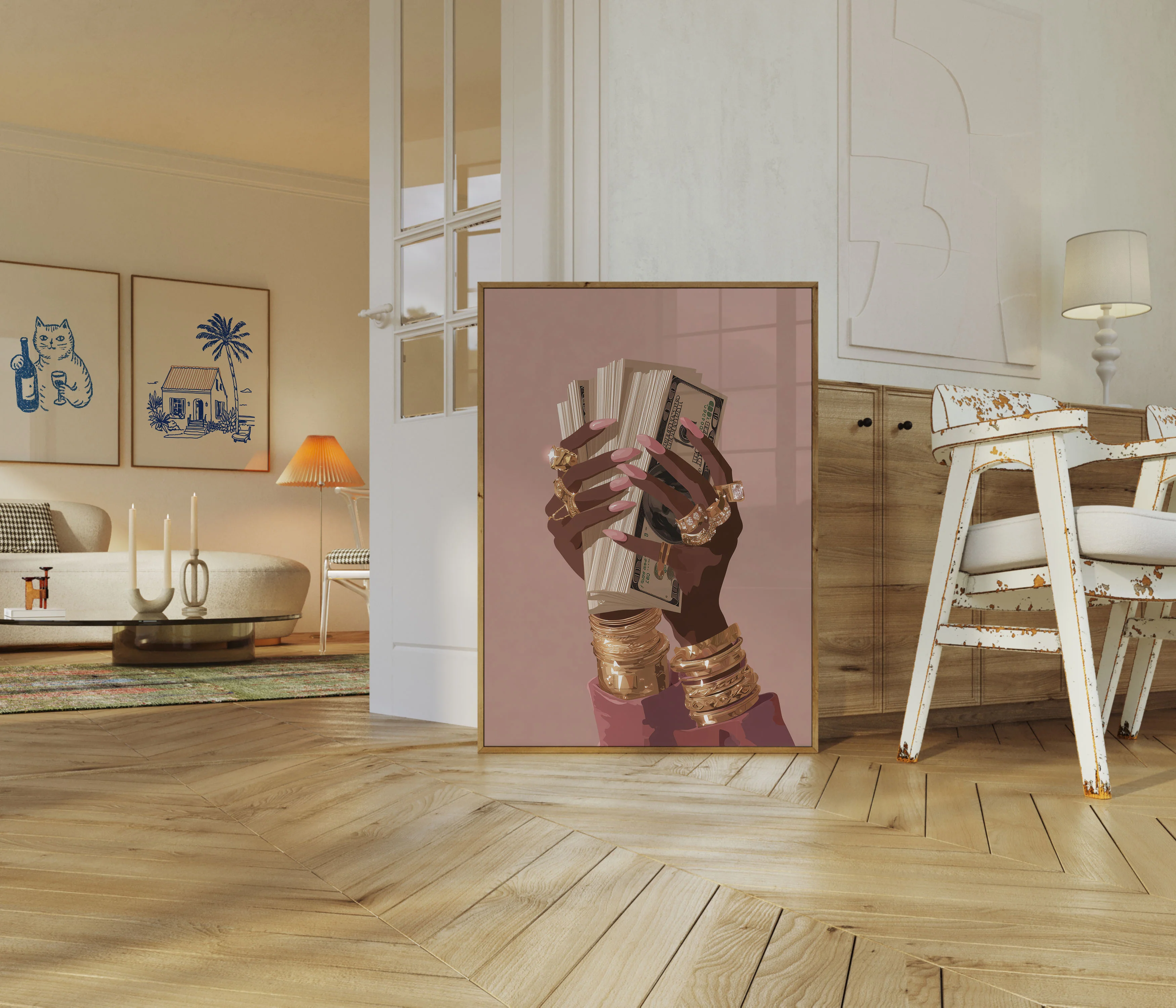 Luxe Money Glam Poster - Image 5