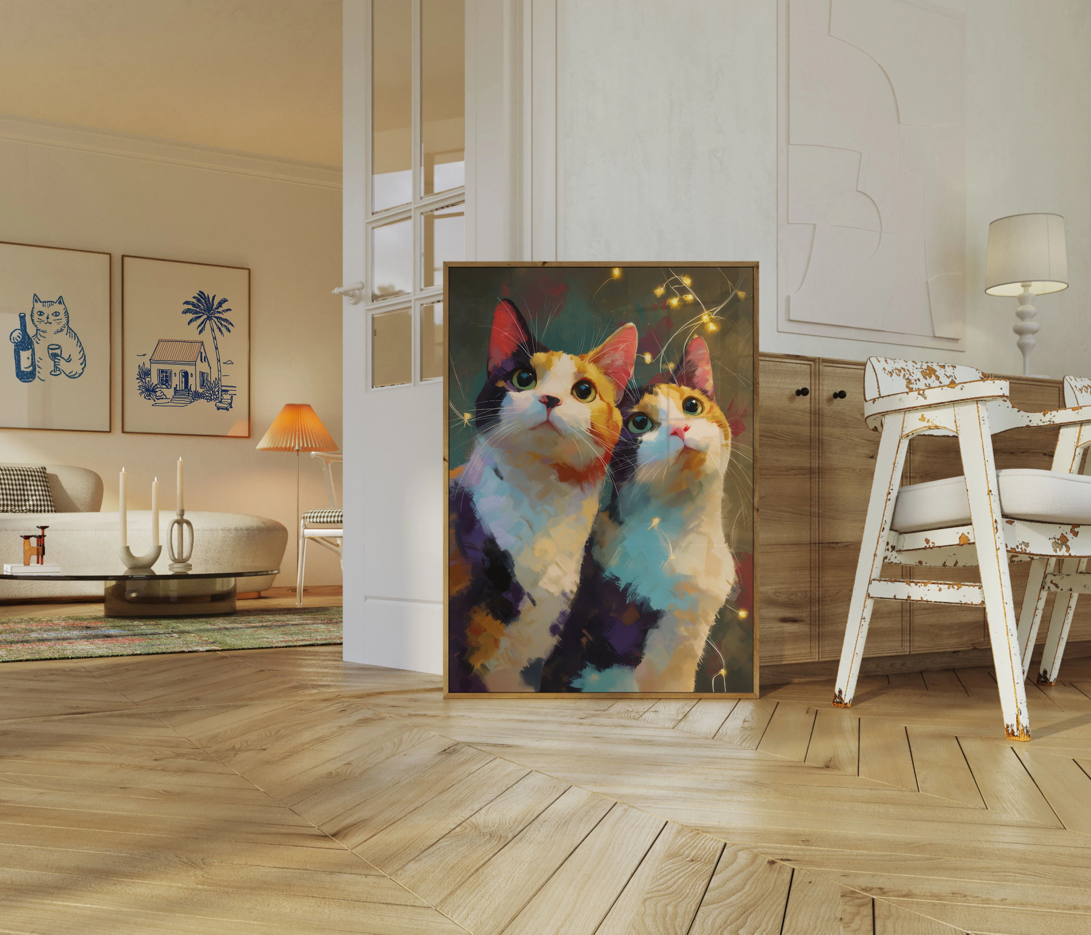 Magical Calico Cats Poster - Image 5