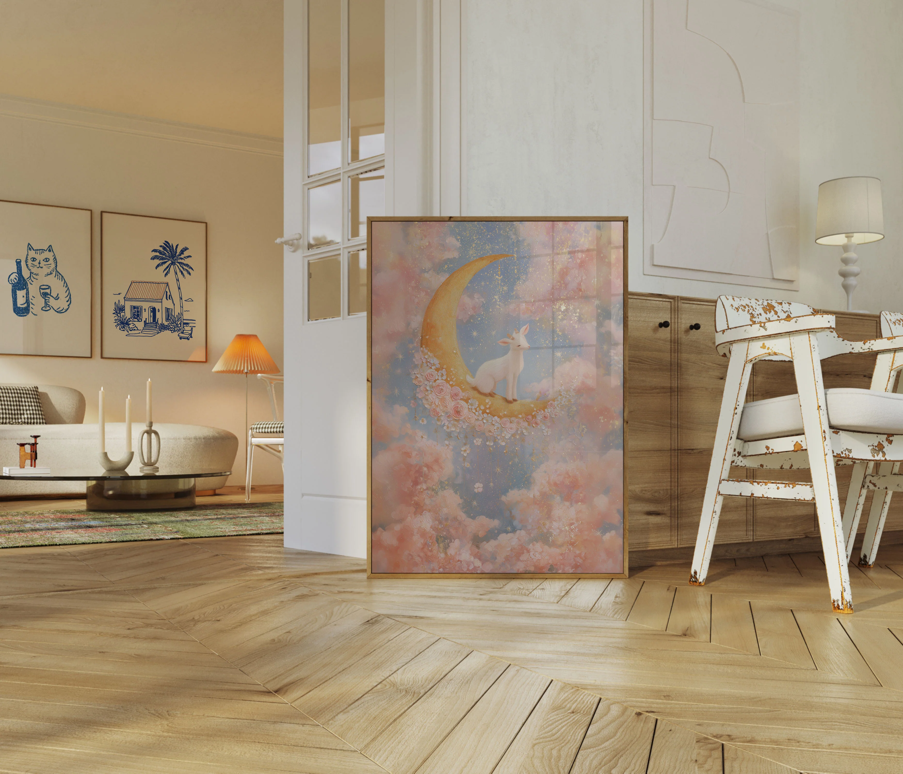 Magical Moon Bunny Poster - Image 5