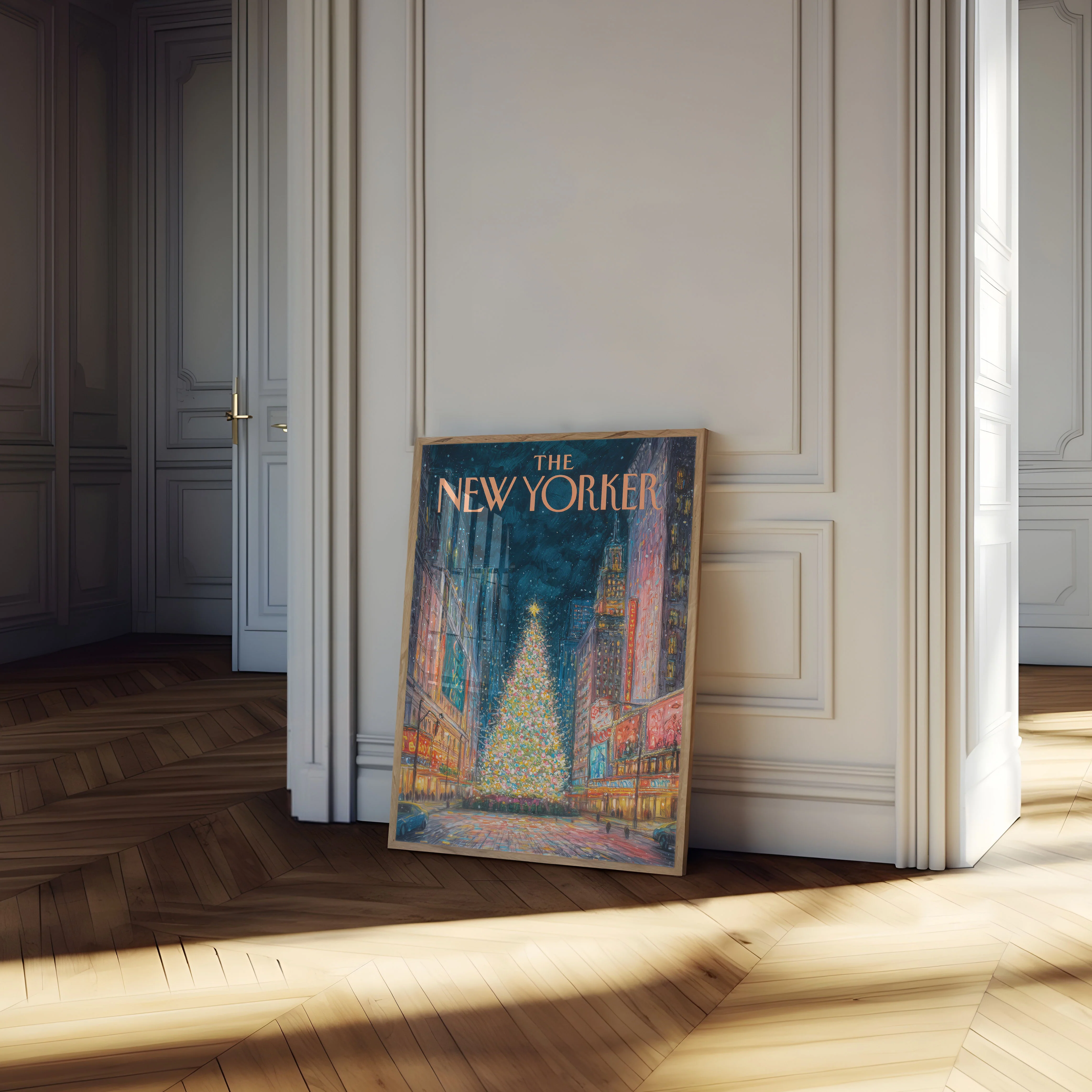 Magical New York Christmas Poster - Image 4