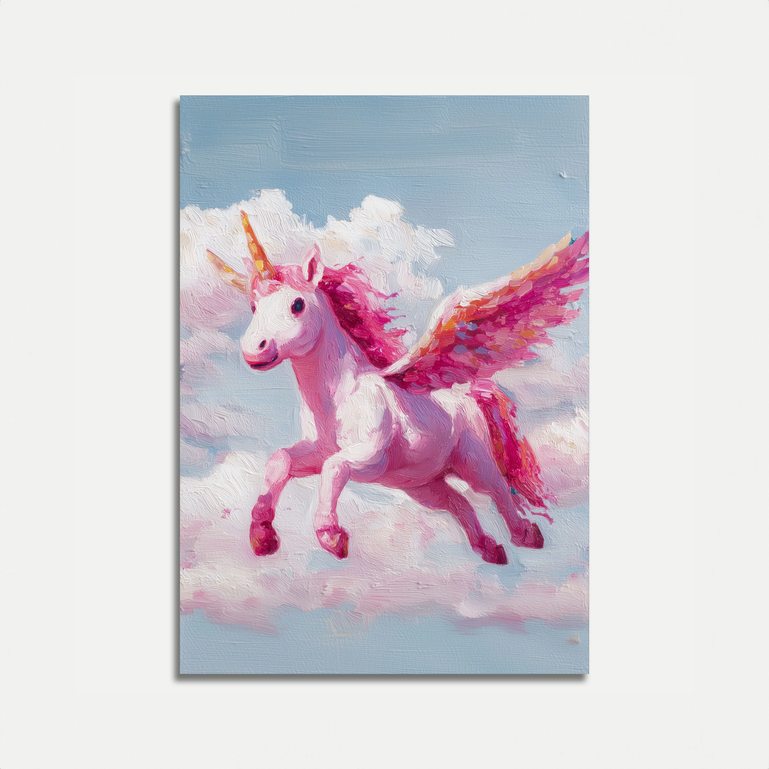Magical Pink Unicorn Poster