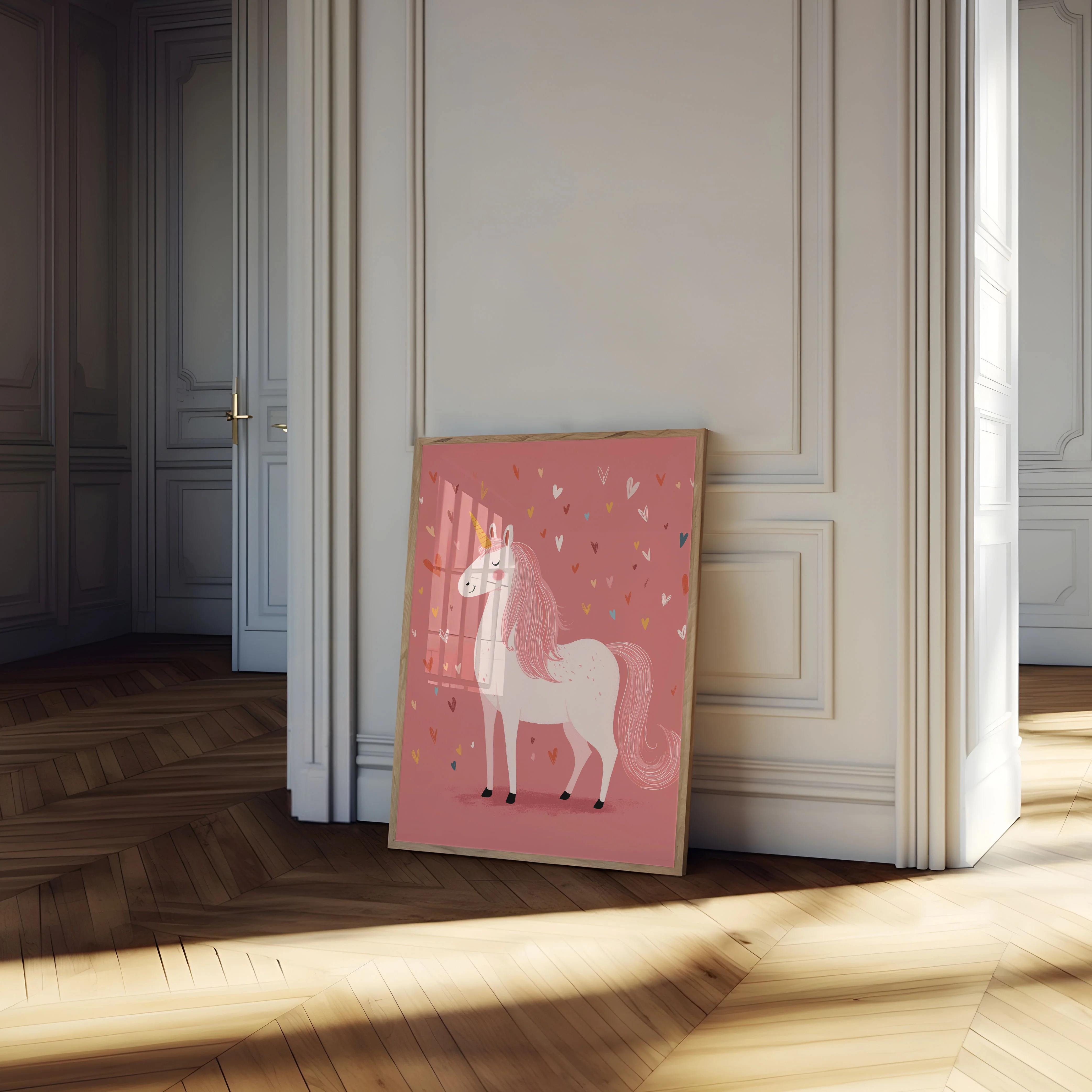 Magical Pink Unicorn Poster - Image 4