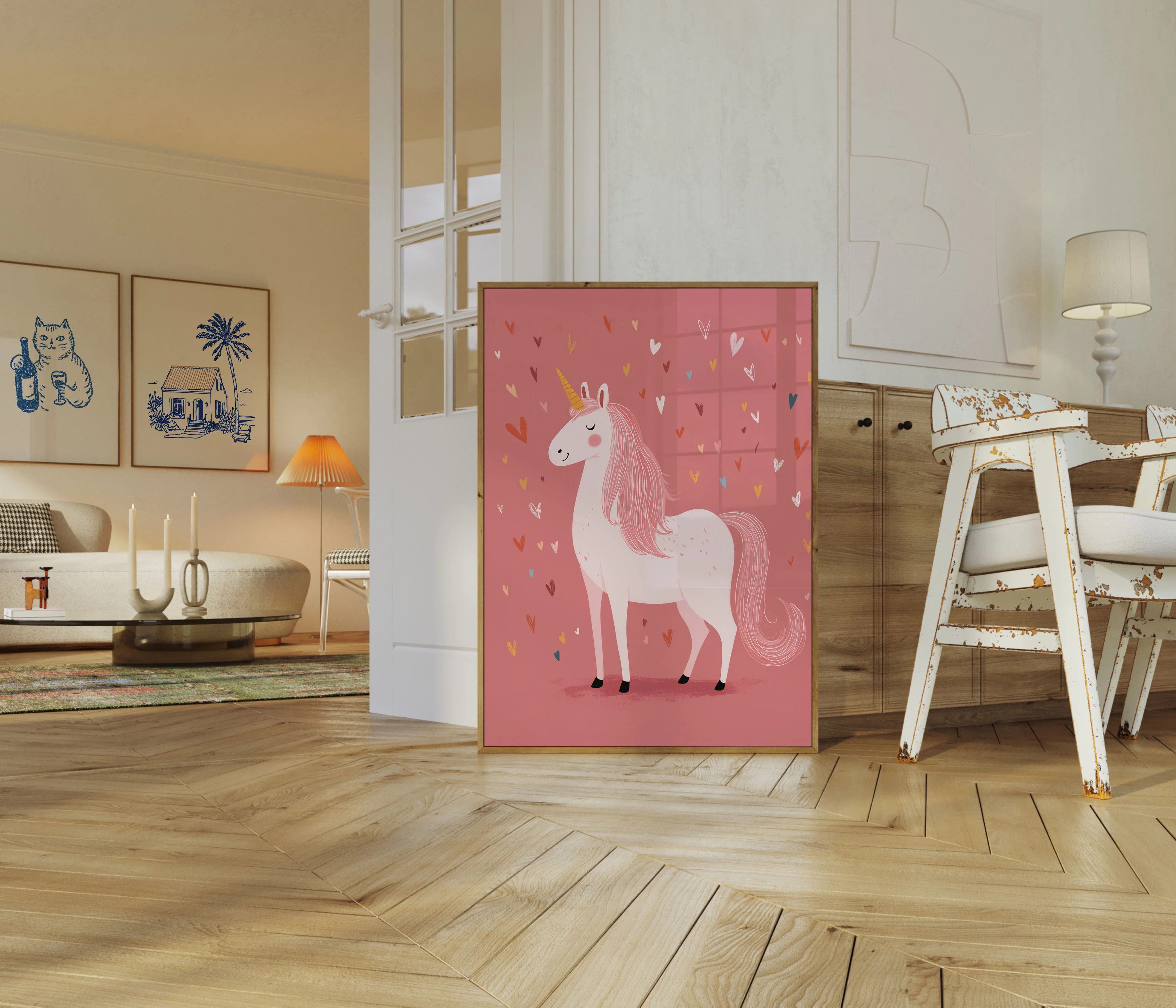 Magical Pink Unicorn Poster - Image 5