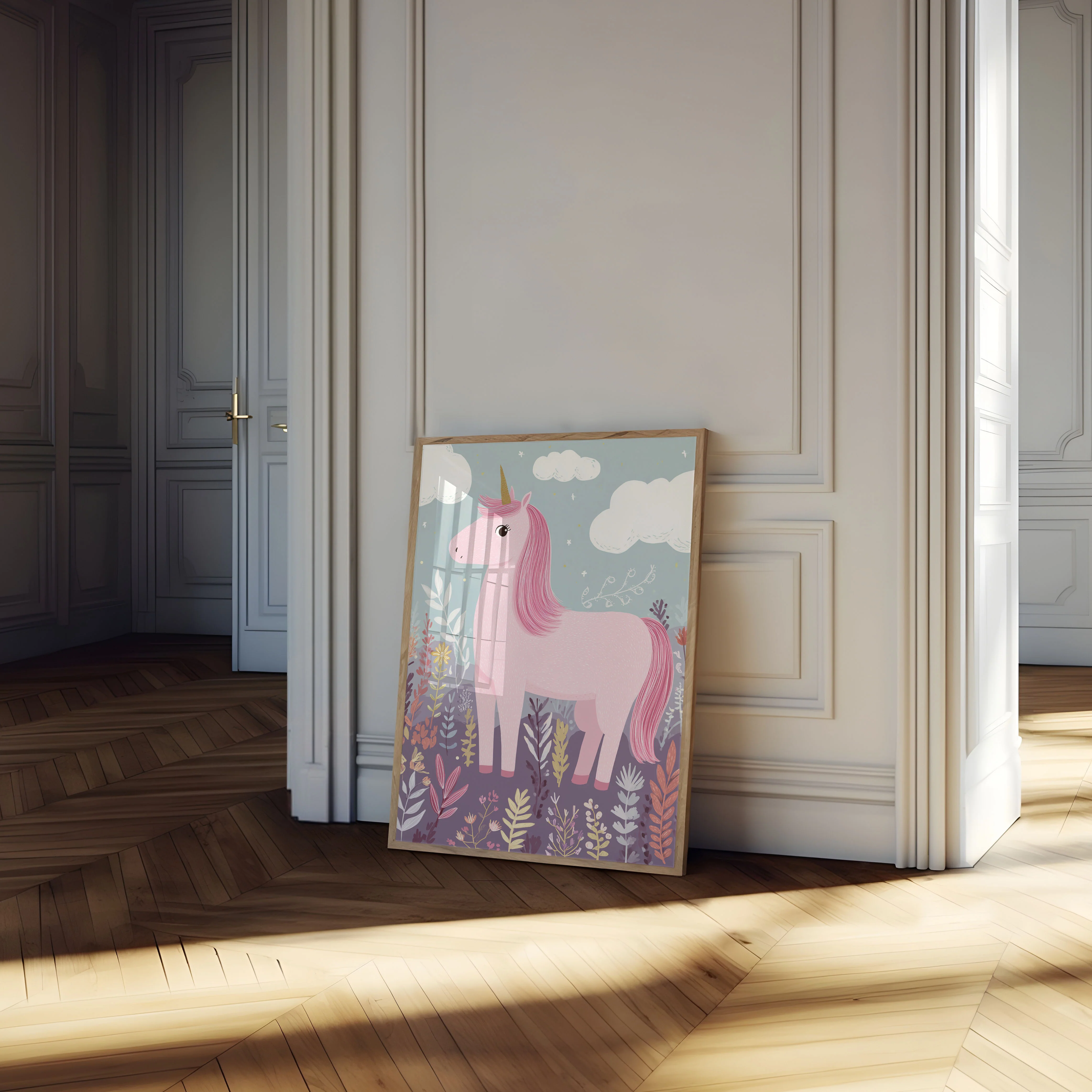 Magical Pink Unicorn Poster - Image 4