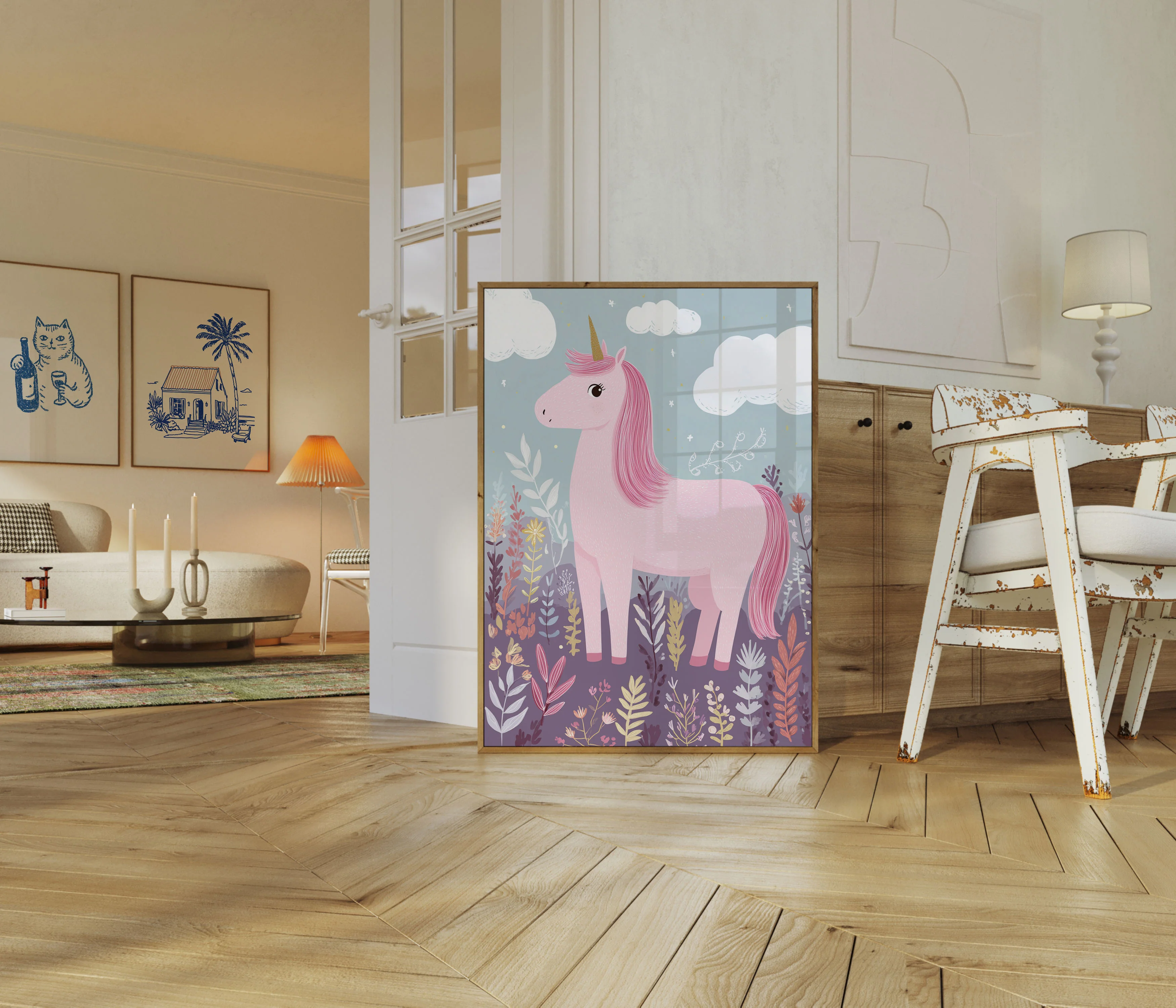Magical Pink Unicorn Poster - Image 5