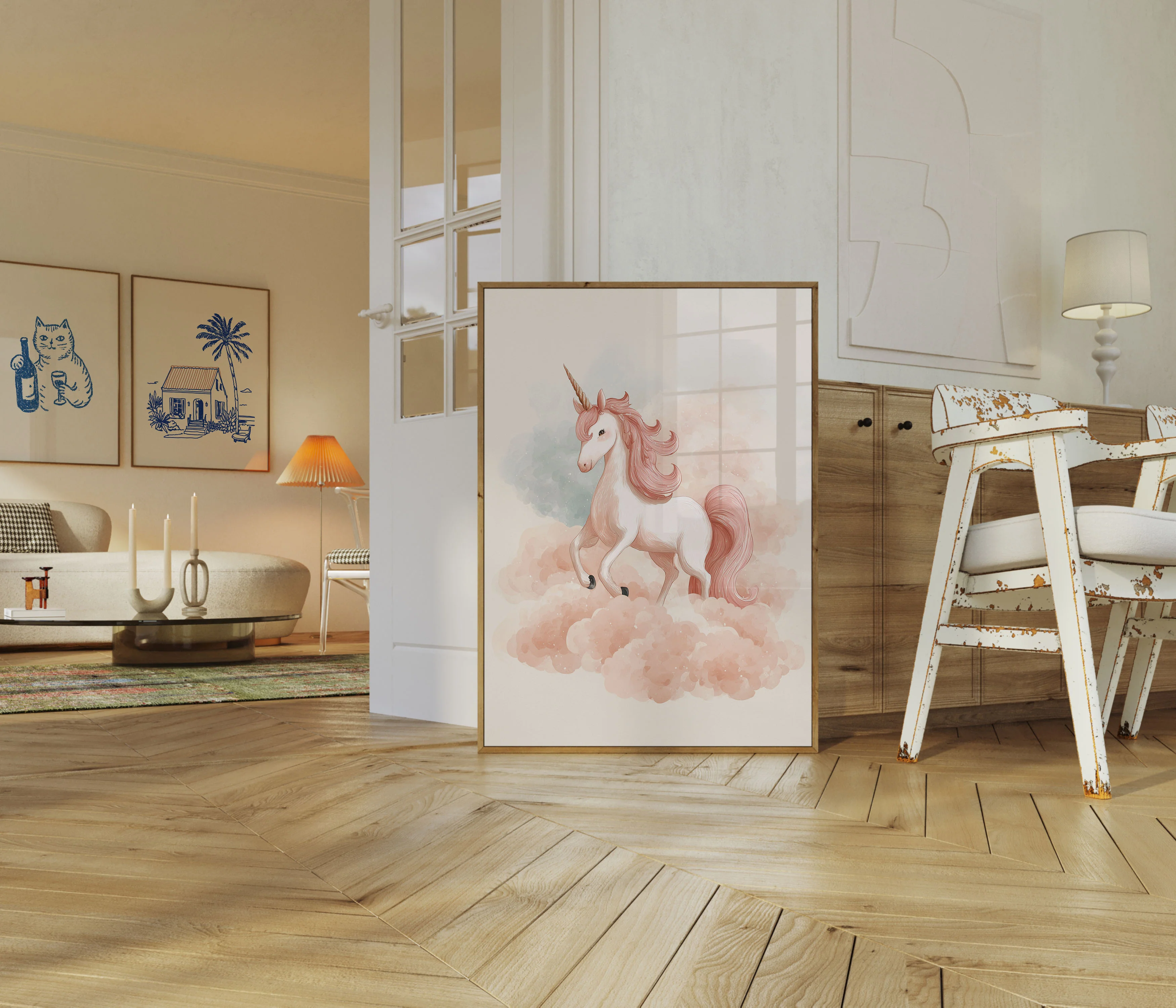 Magical Pink Unicorn Poster - Image 5