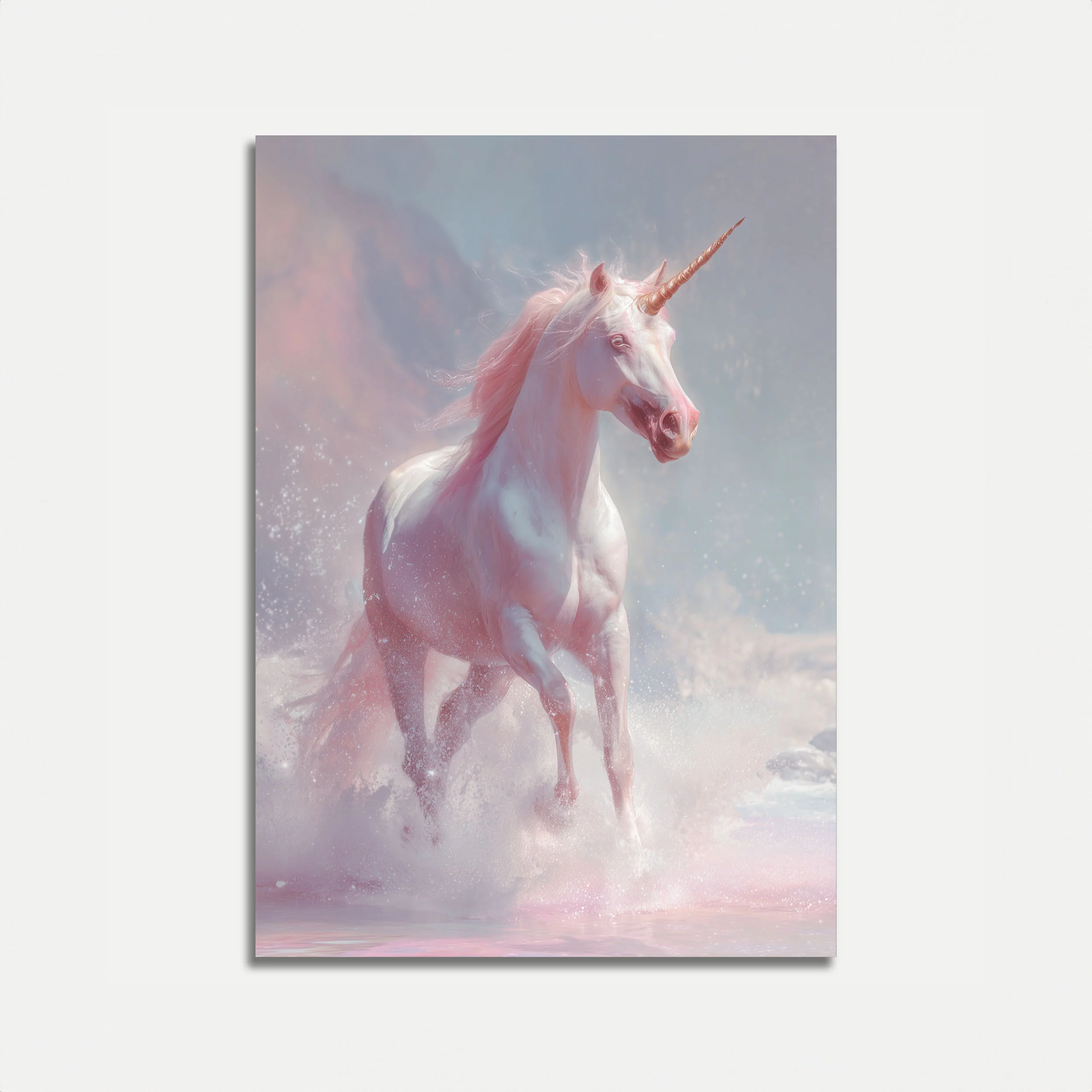 Magical Pink Unicorn Poster