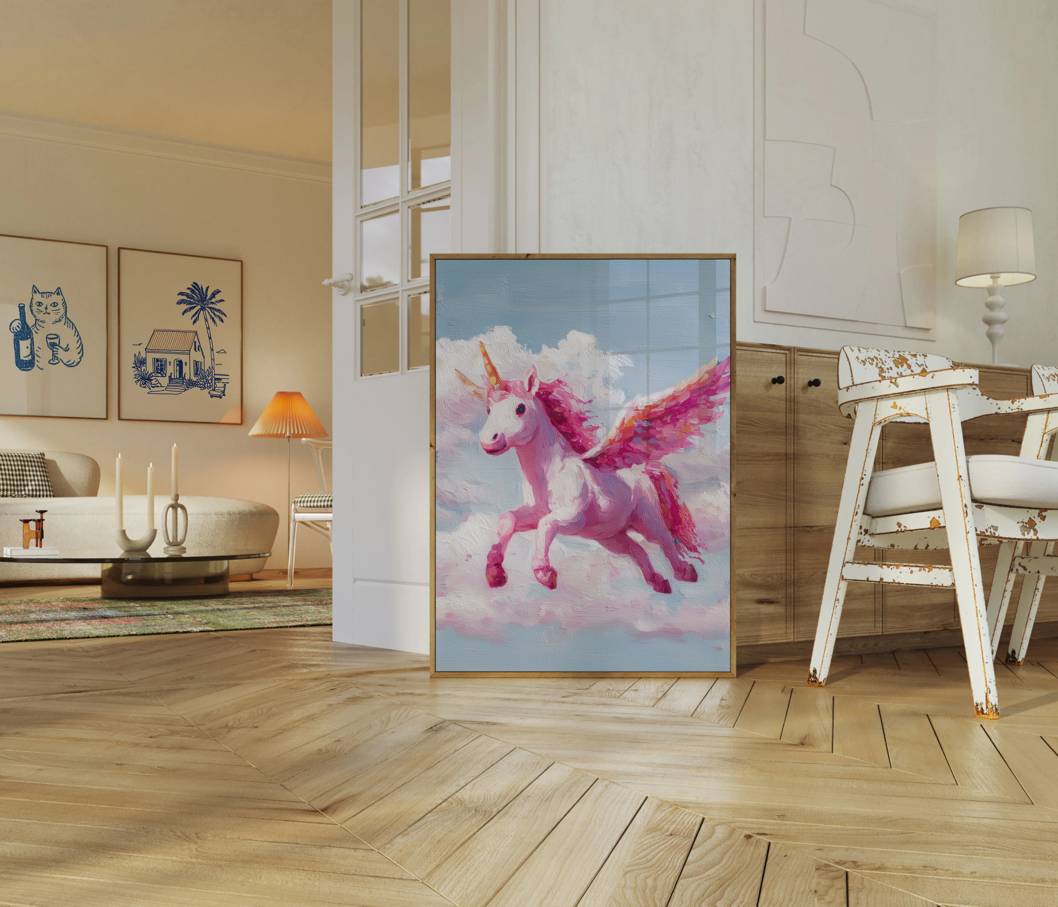 Magical Pink Unicorn Poster - Image 5