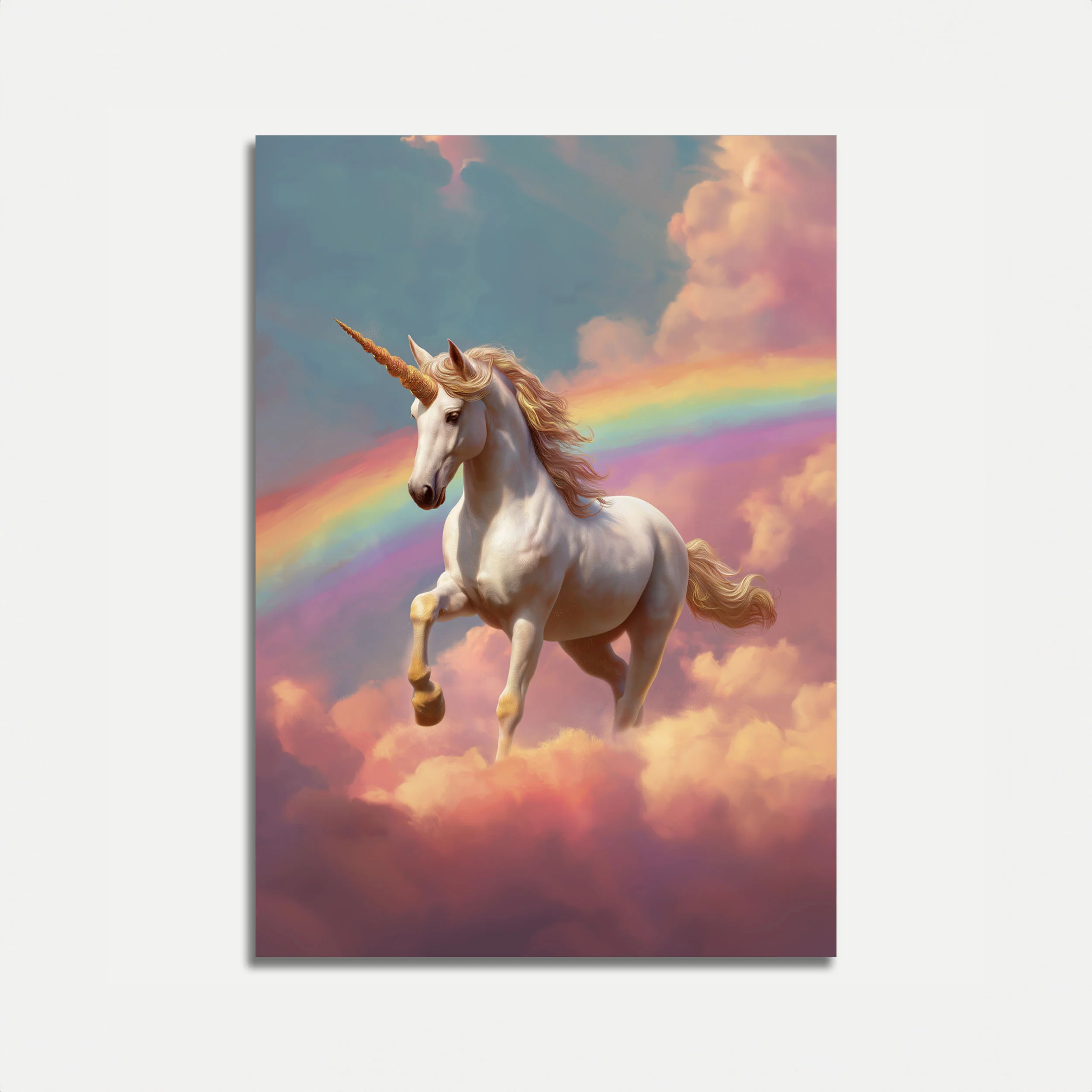 Magical Rainbow Unicorn Poster