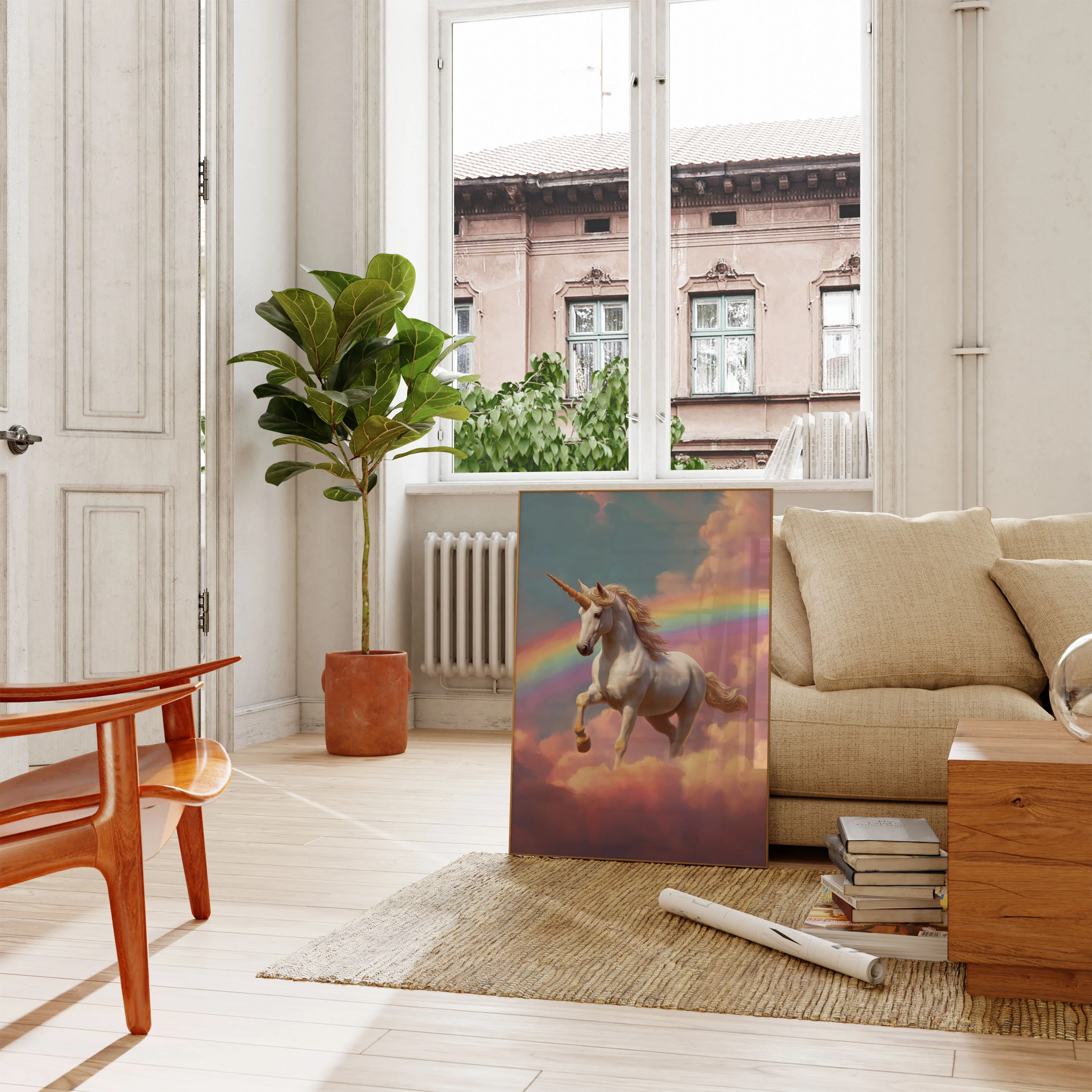 Magical Rainbow Unicorn Poster - Image 2