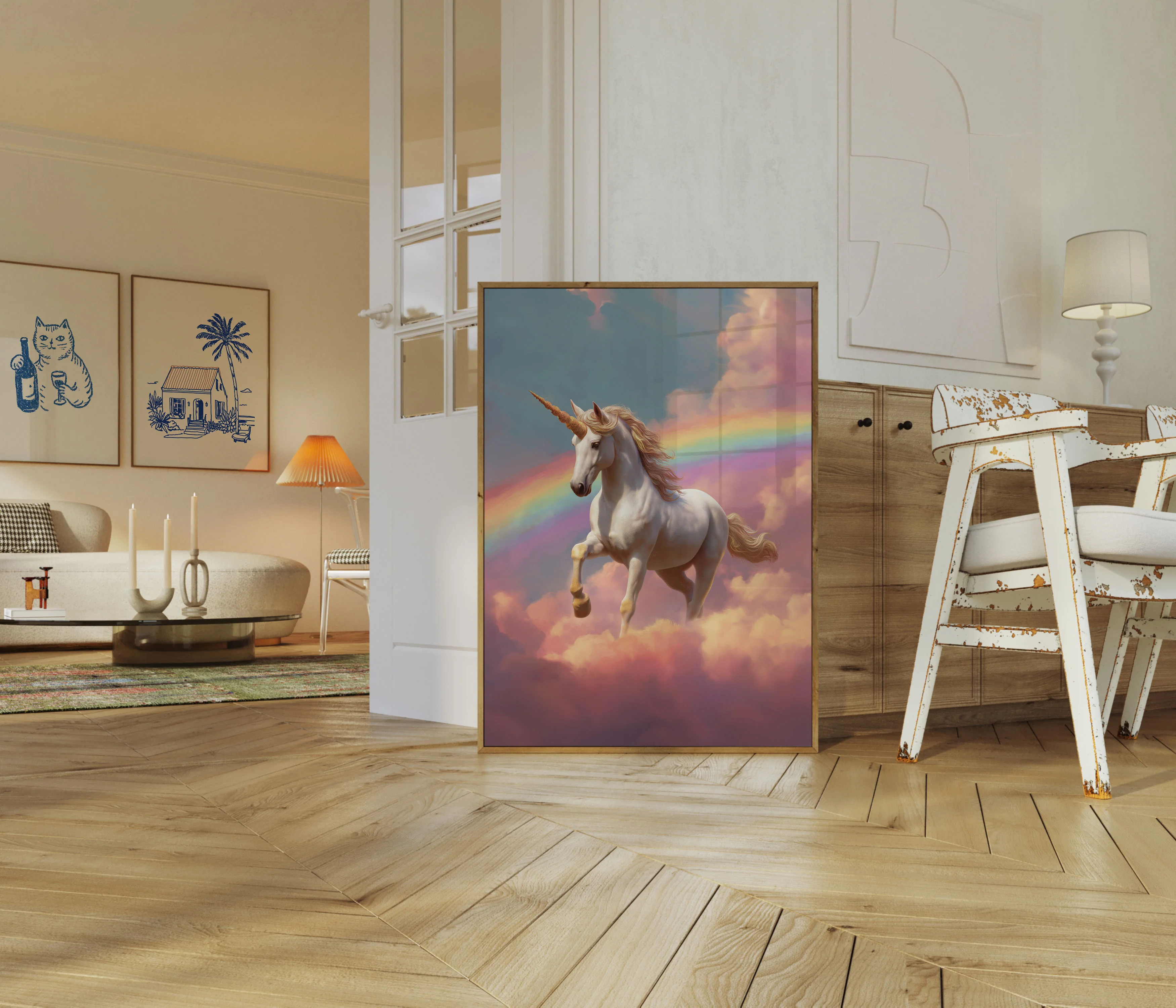 Magical Rainbow Unicorn Poster - Image 5