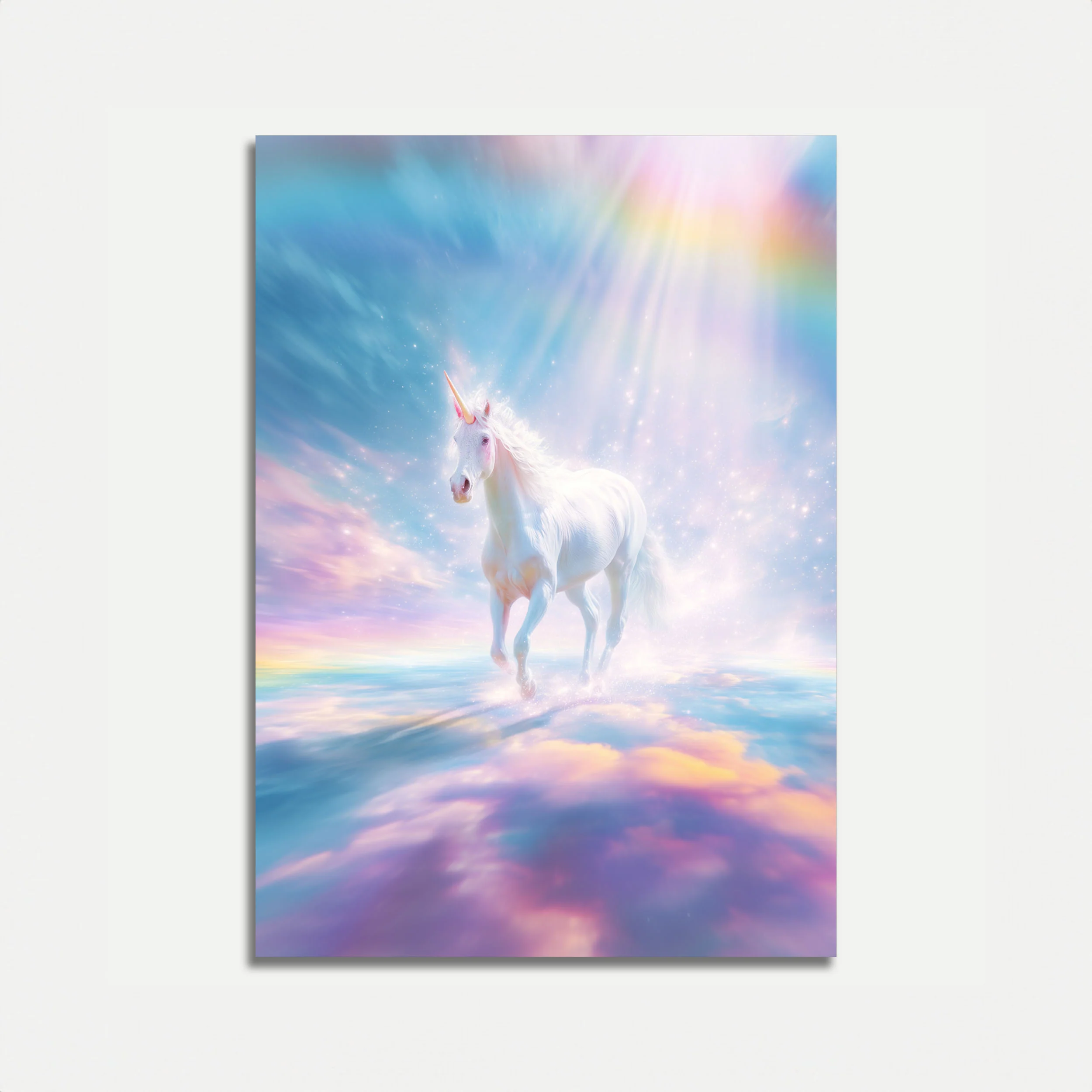 Magical Unicorn Dreamscape Poster