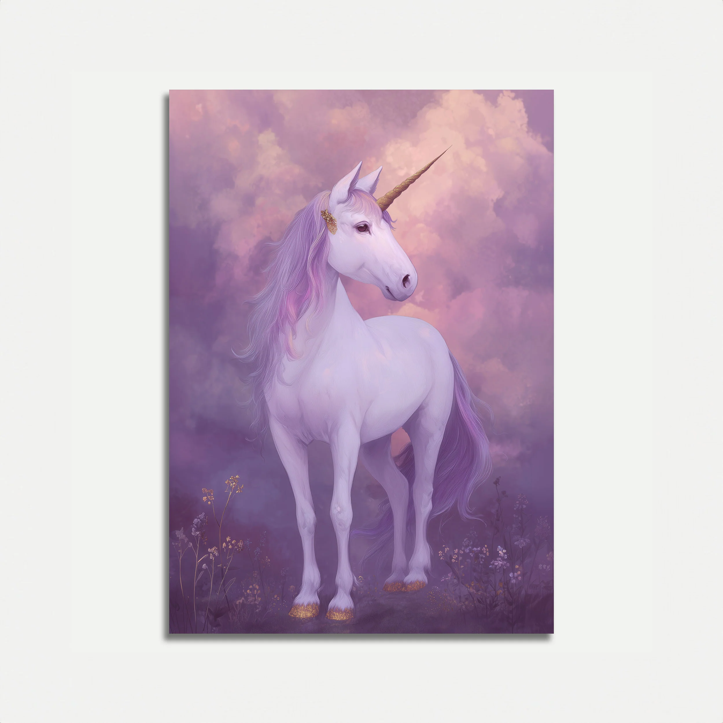 Magical Unicorn Fantasy Poster