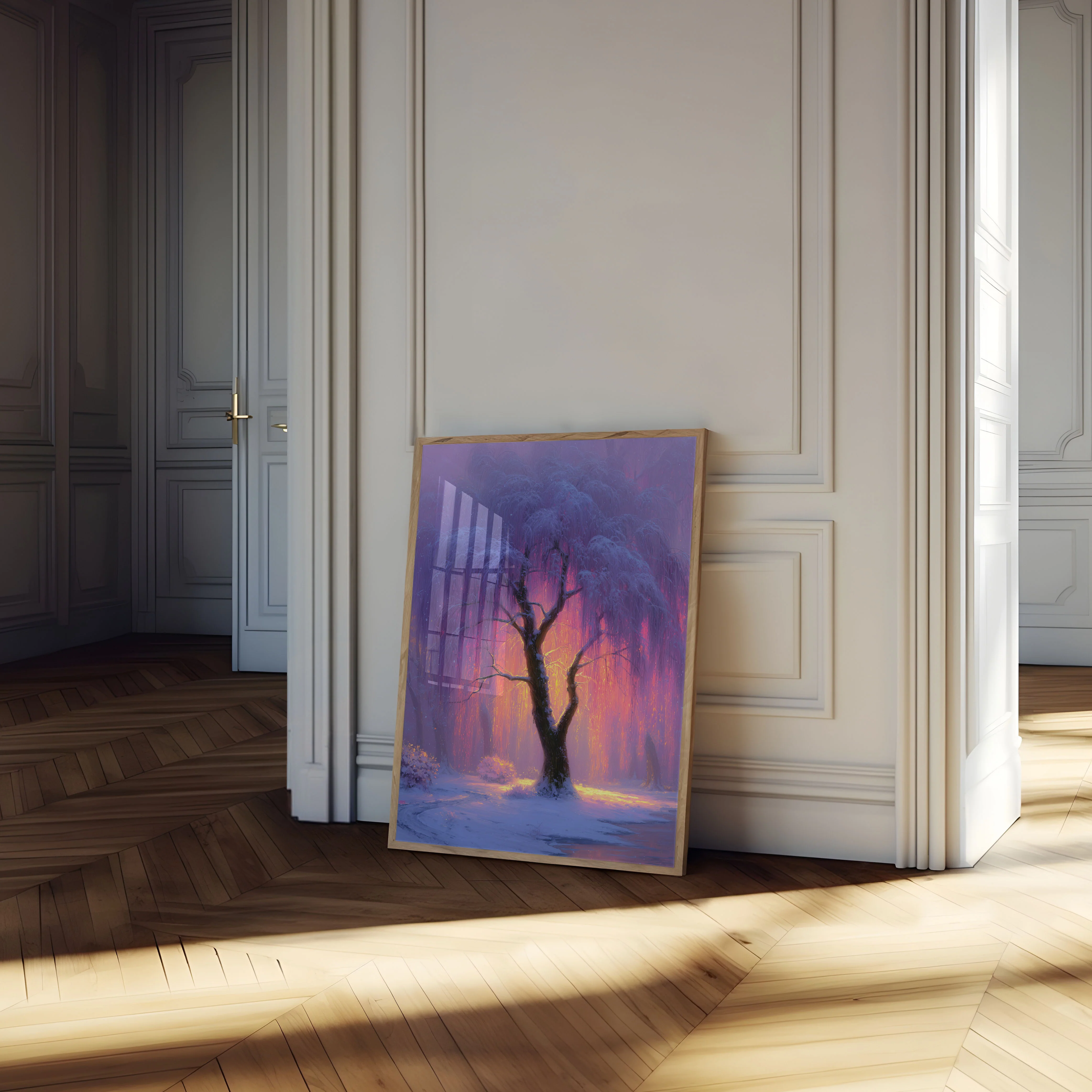 Magical Winter Tree Poster - Image 4