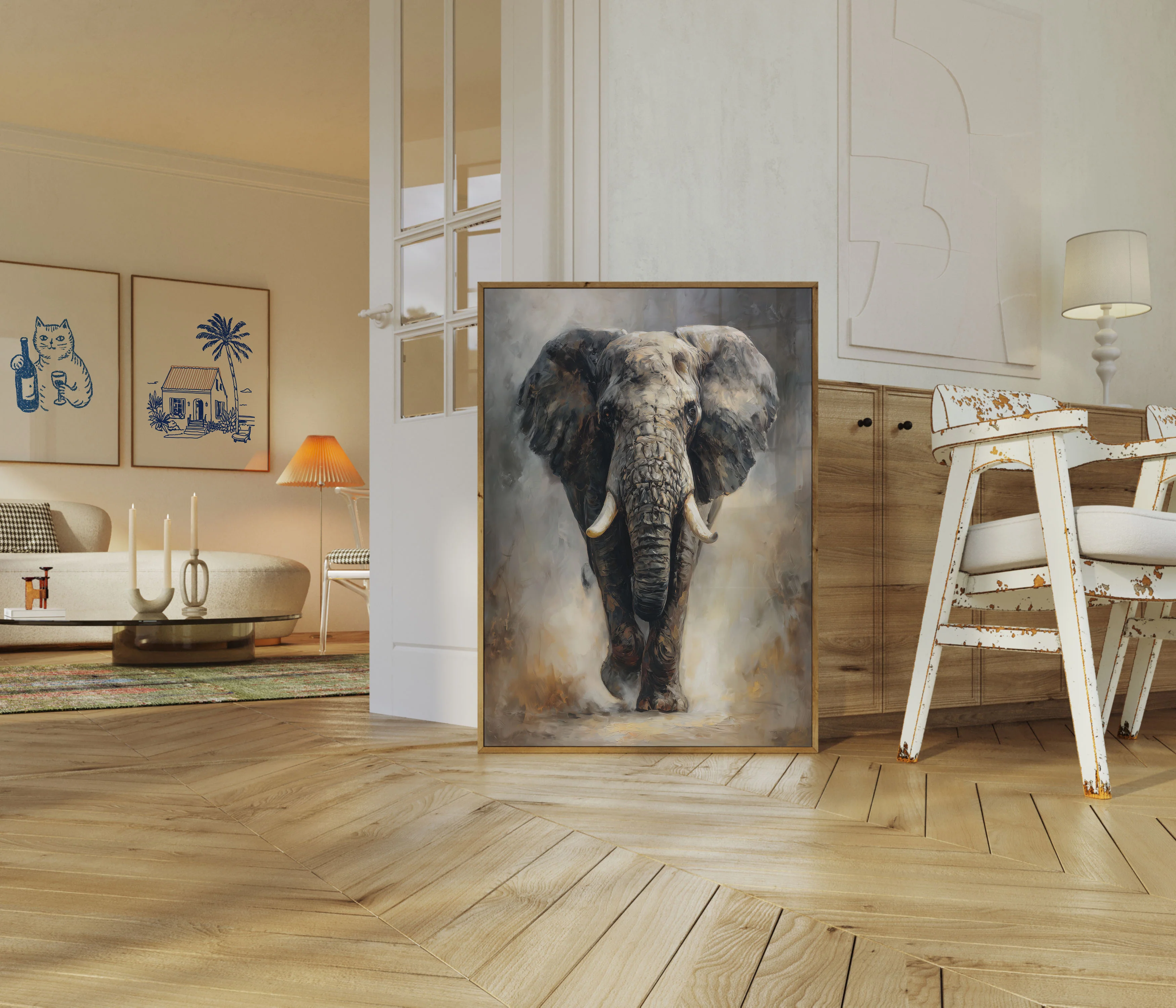 Majestic African Elephant Poster - Image 5