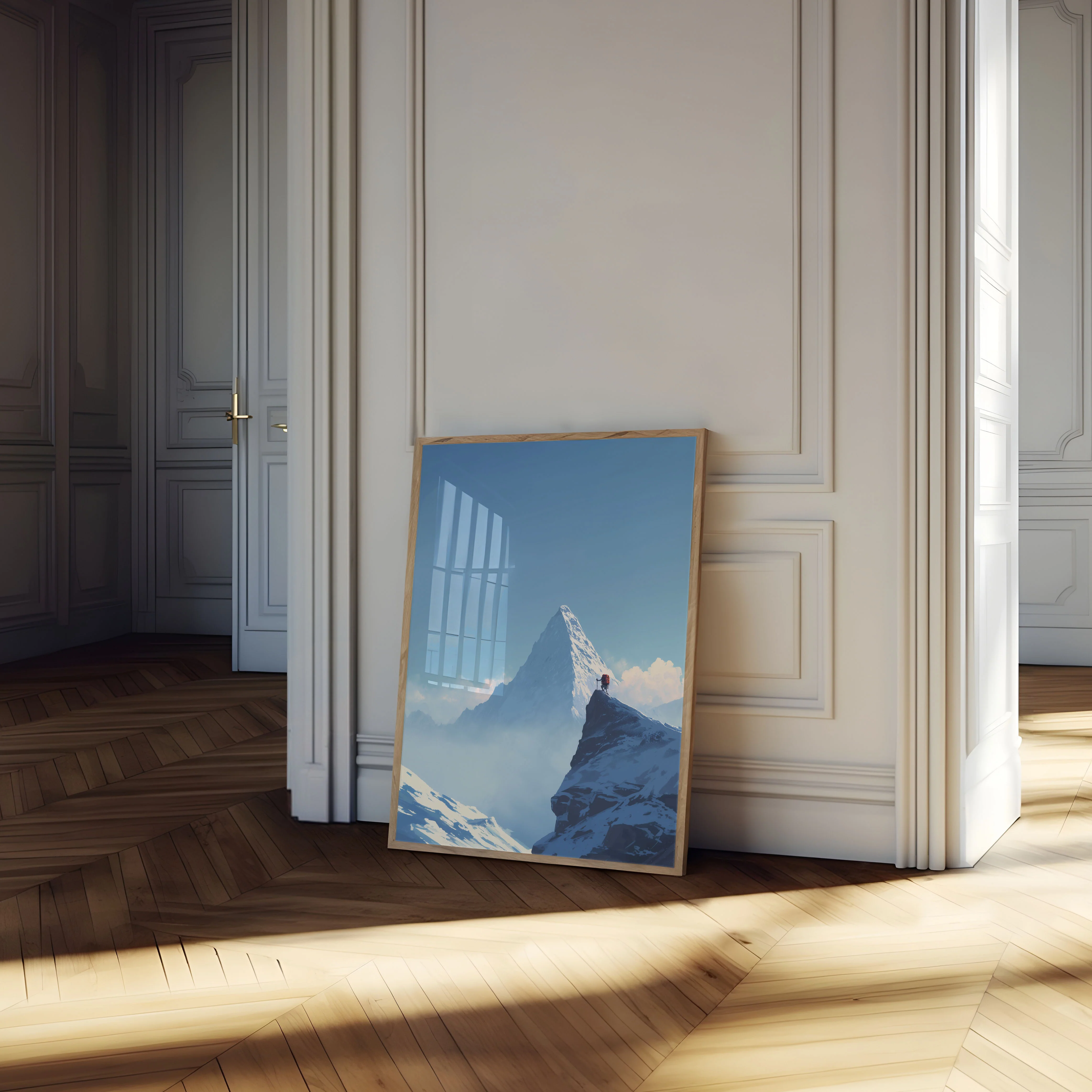 Majestic Alpine Conquest Poster - Image 4