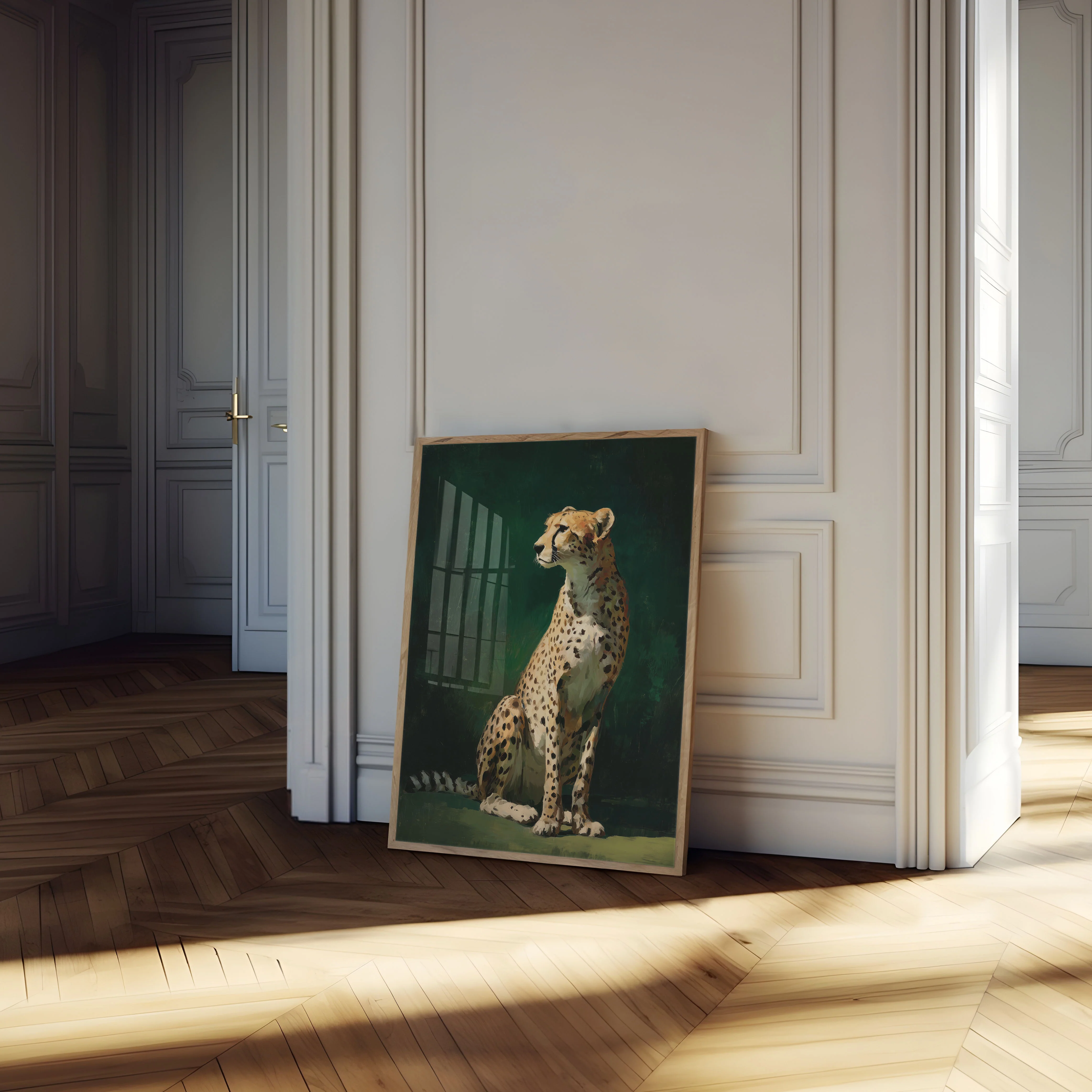 Majestic Cheetah Wildlife Poster - Image 4