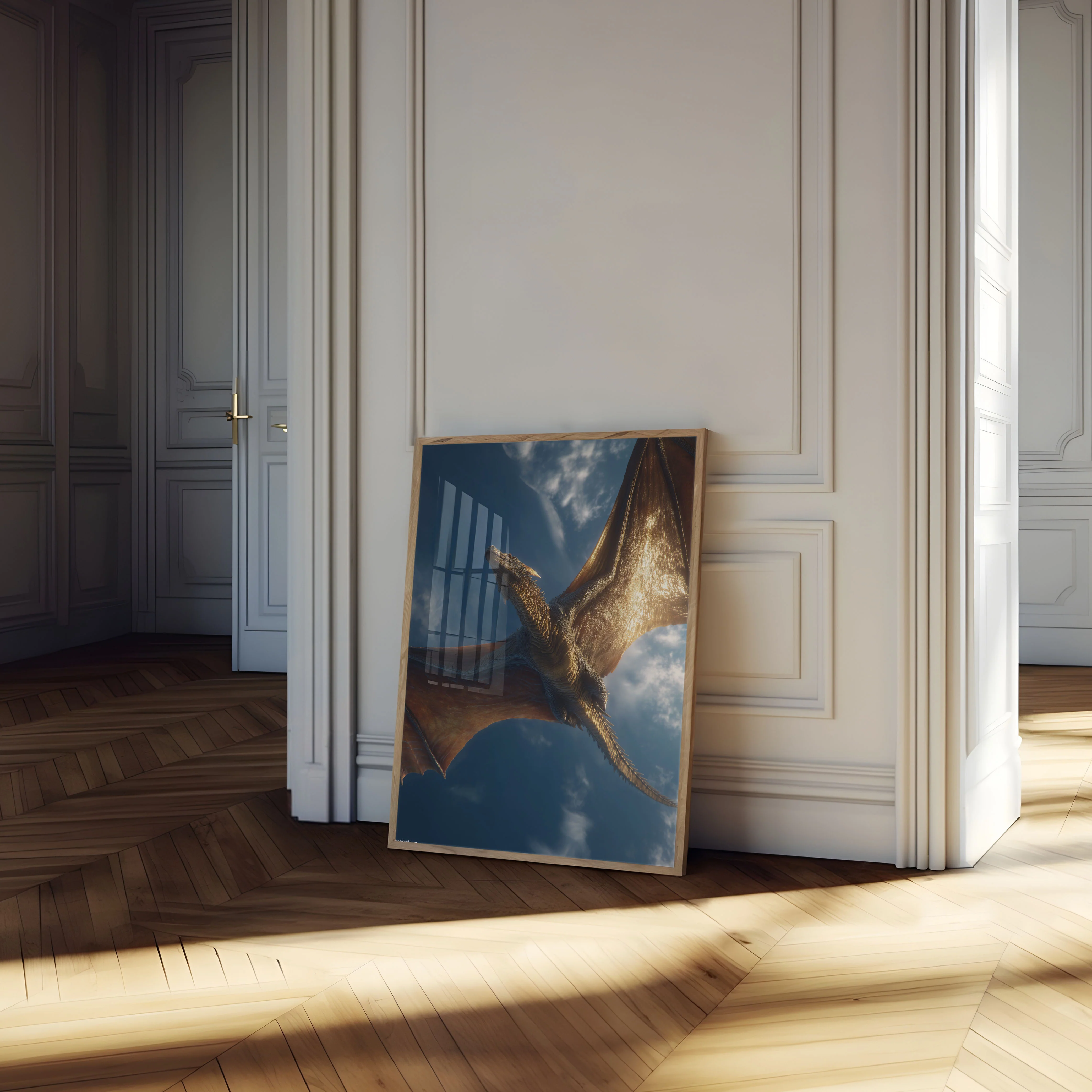 Majestic Dragon Flight Poster - Image 4