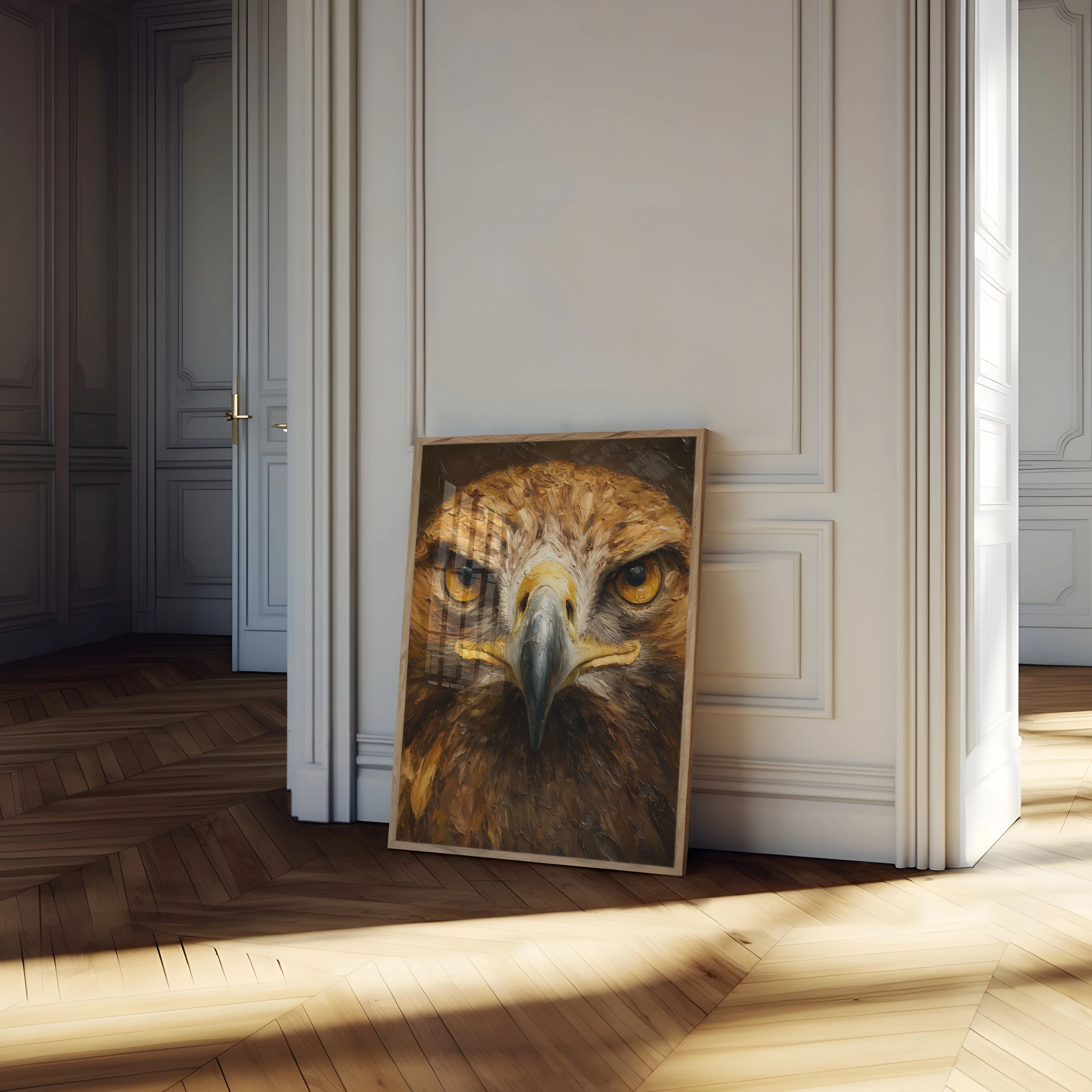 Majestic Eagle Portrait Poster - Image 4
