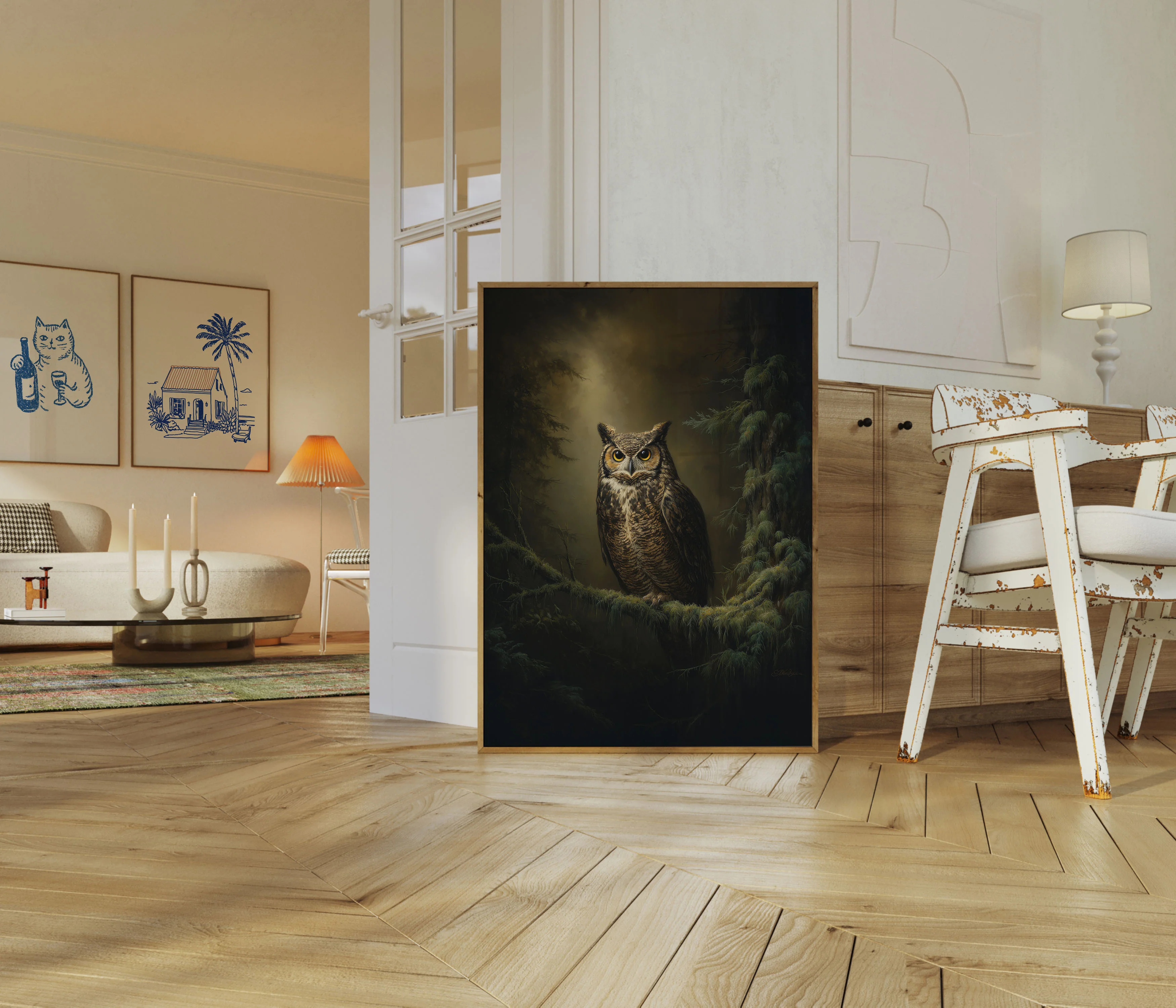 Majestic Night Owl Poster - Image 5