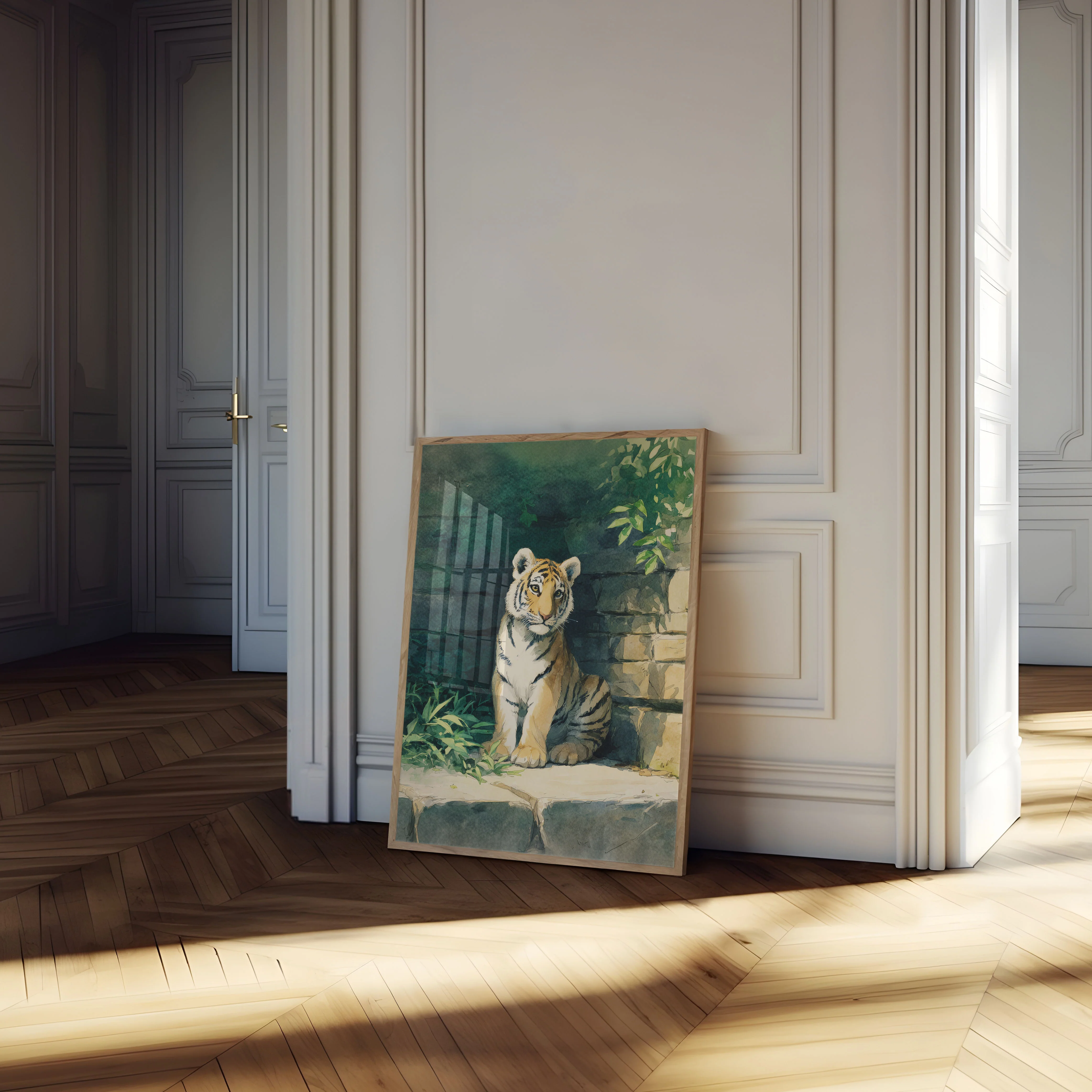 Majestic Tiger Sanctuary Poster - Image 4