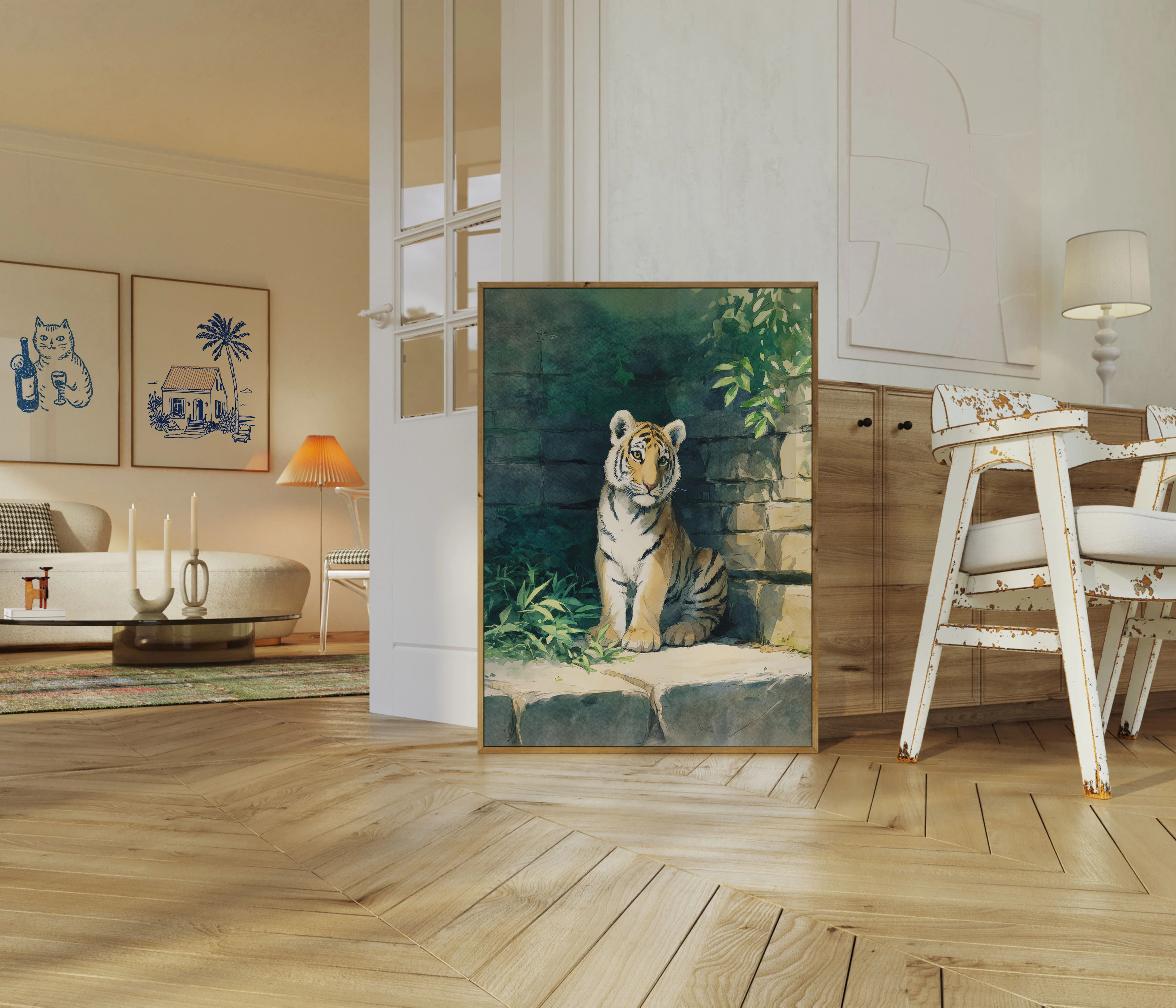 Majestic Tiger Sanctuary Poster - Image 5