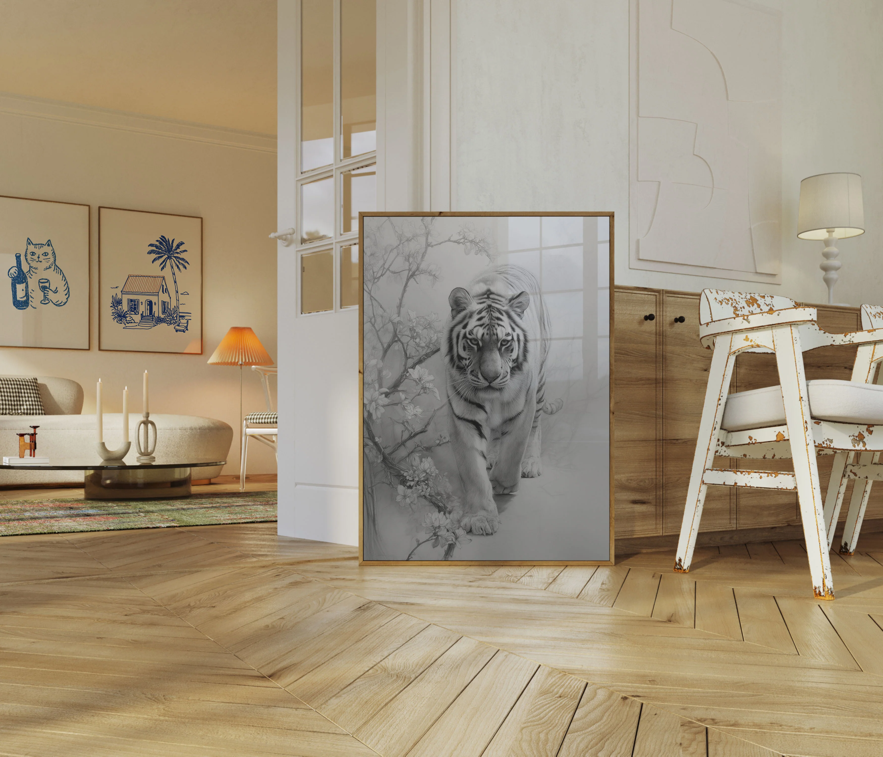 Majestic Tiger Wilderness Poster - Image 5