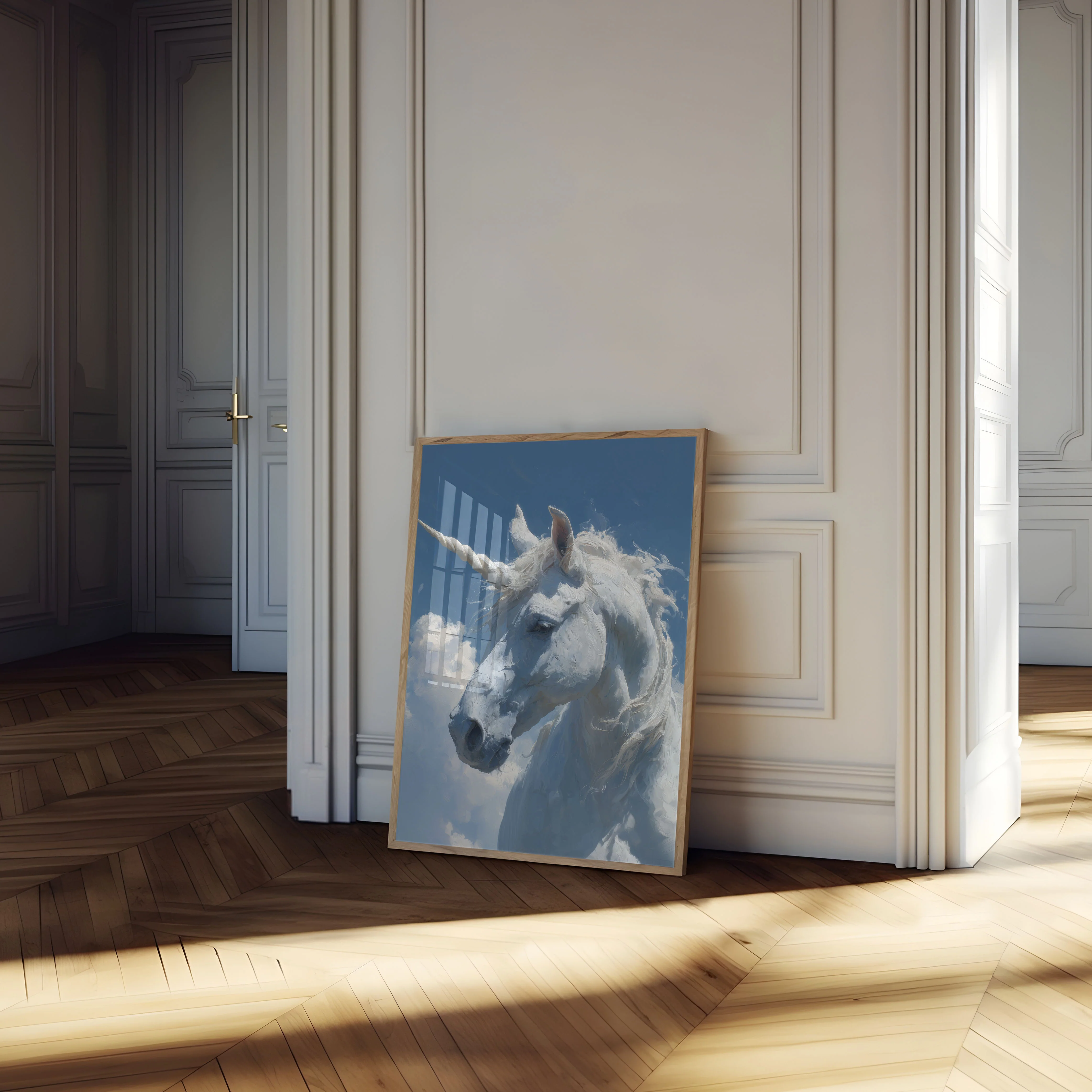 Majestic Unicorn Sky Poster - Image 4