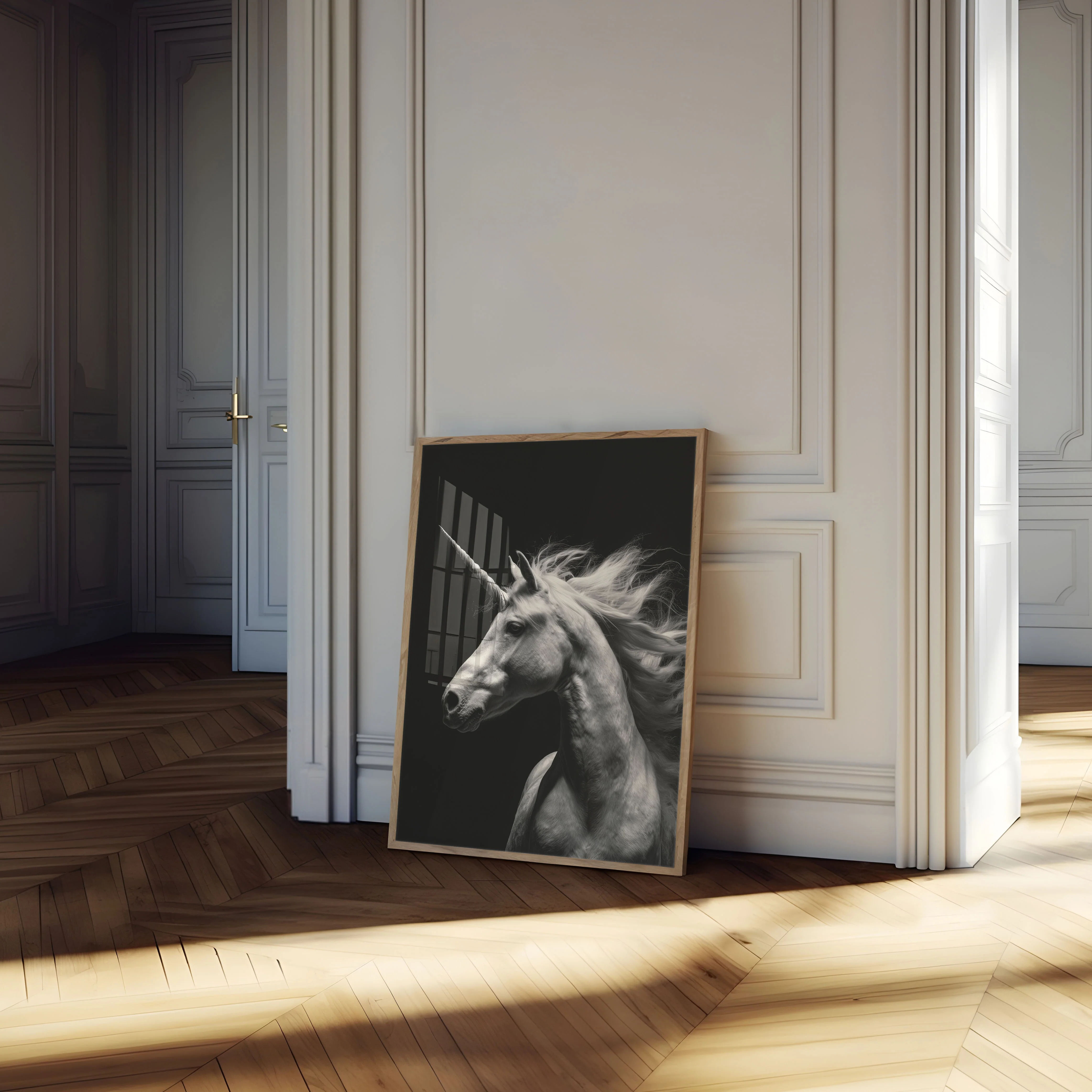 Majestic Unicorn Wind Poster - Image 4
