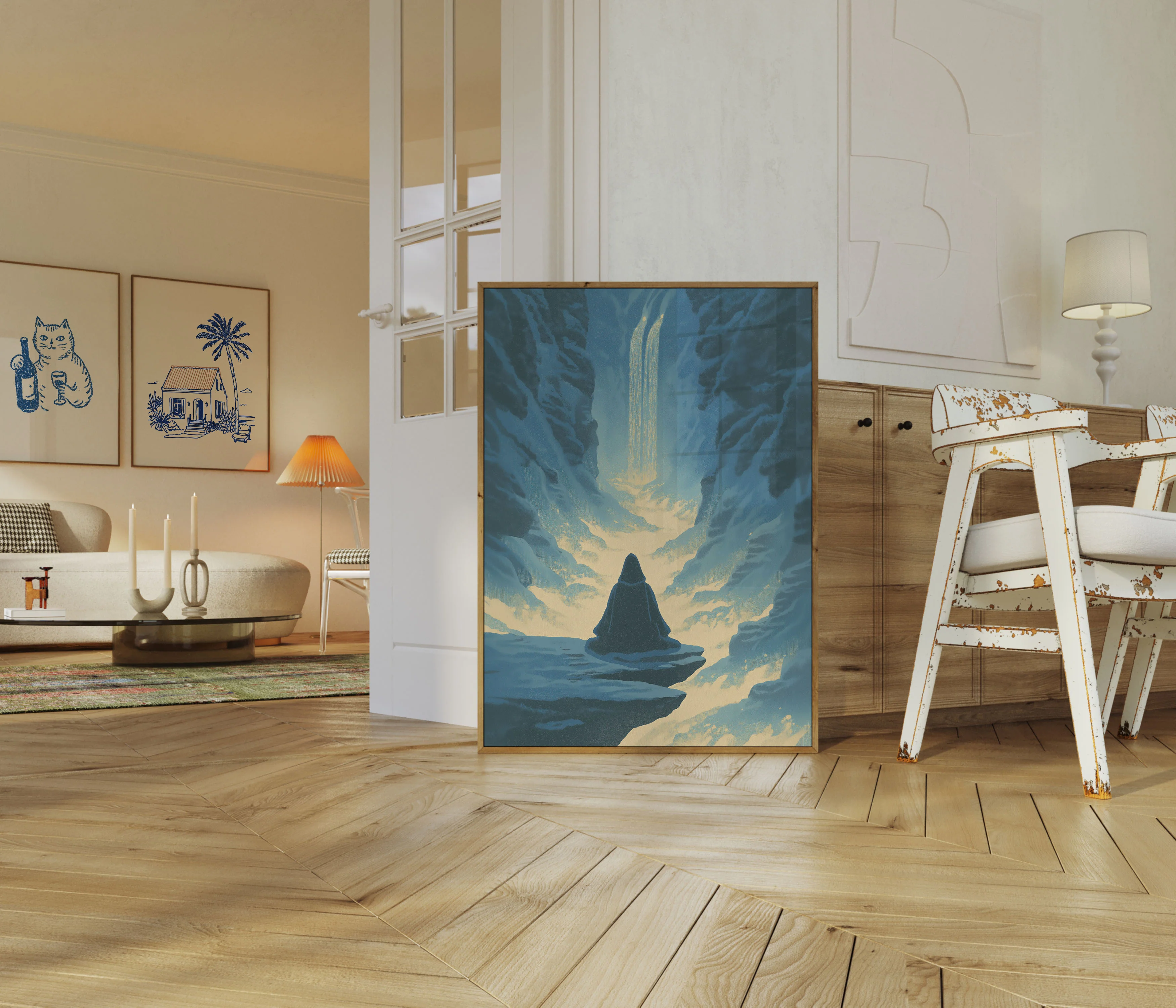 Meditation in the Mountains Poster - Image 5