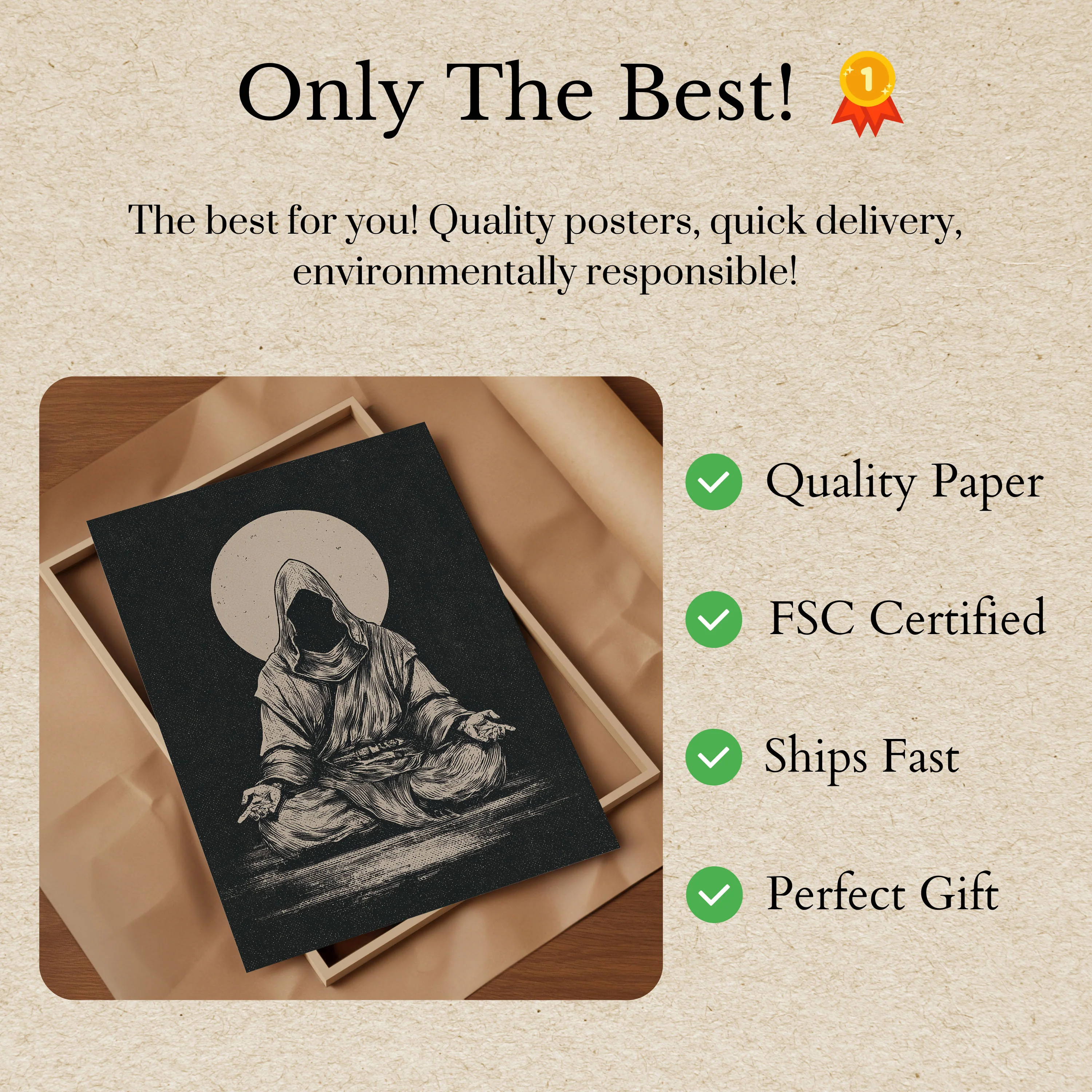 Meditation Spiritual Guide Poster - Image 3