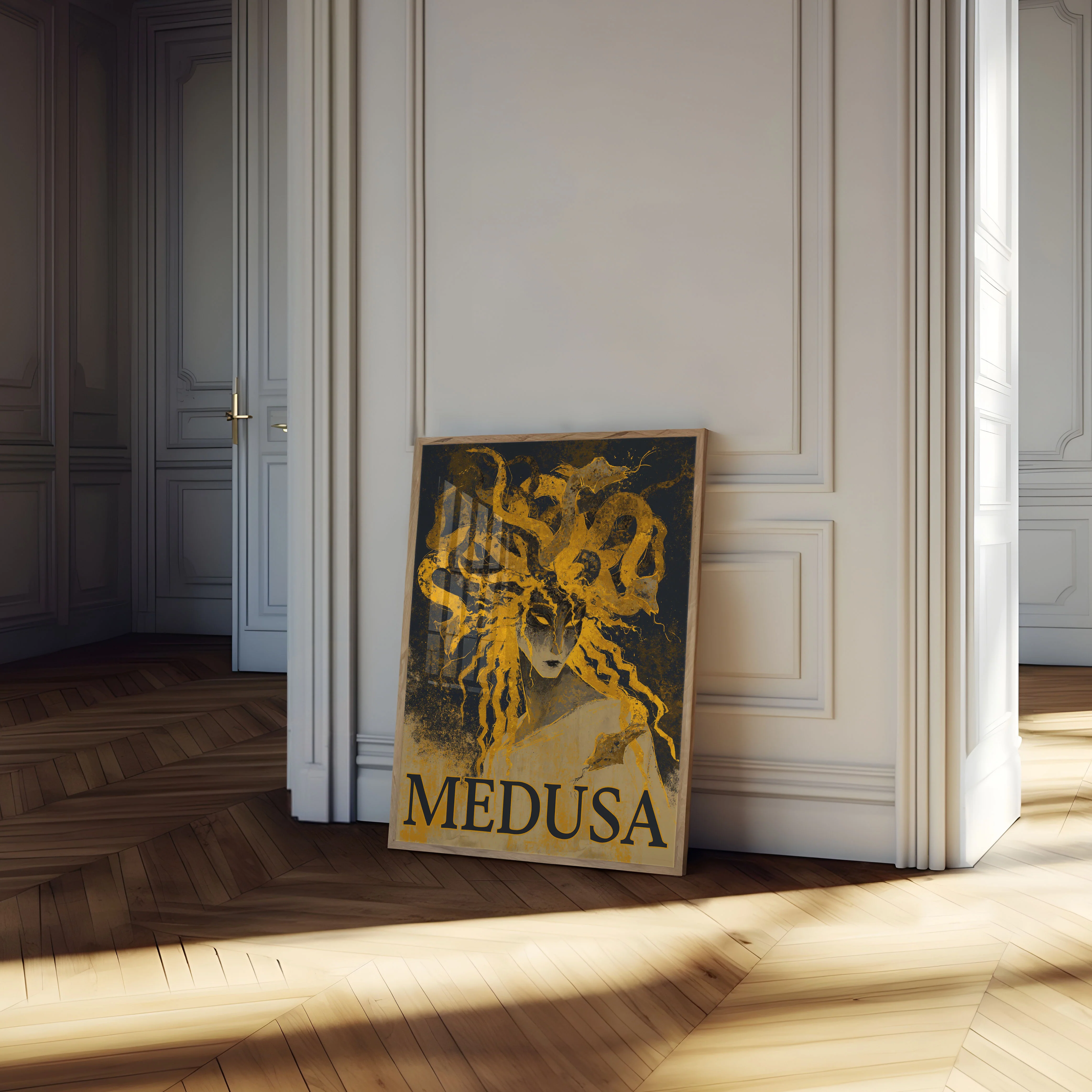 Medusa Mythological Creature Poster - Image 4