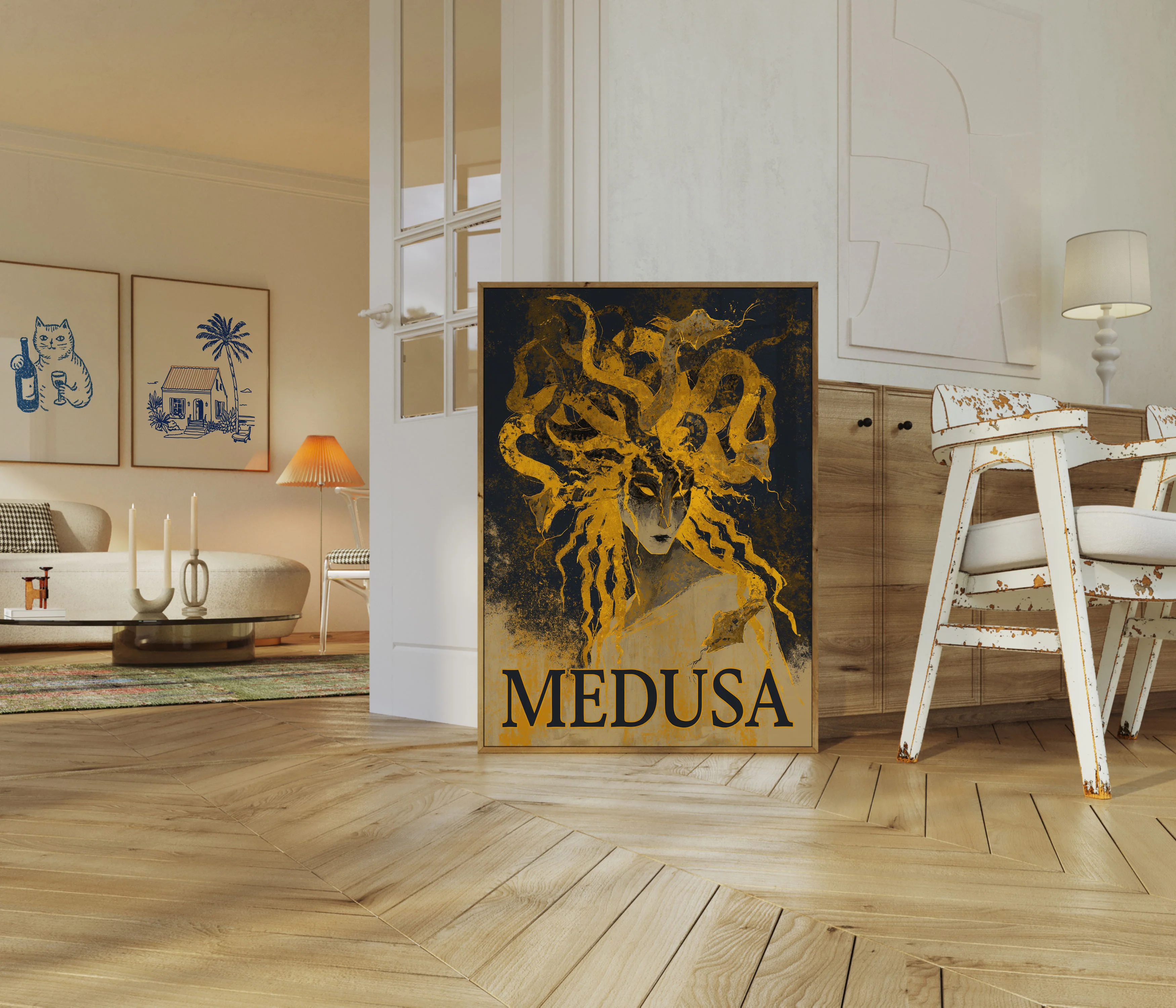 Medusa Mythological Creature Poster - Image 5