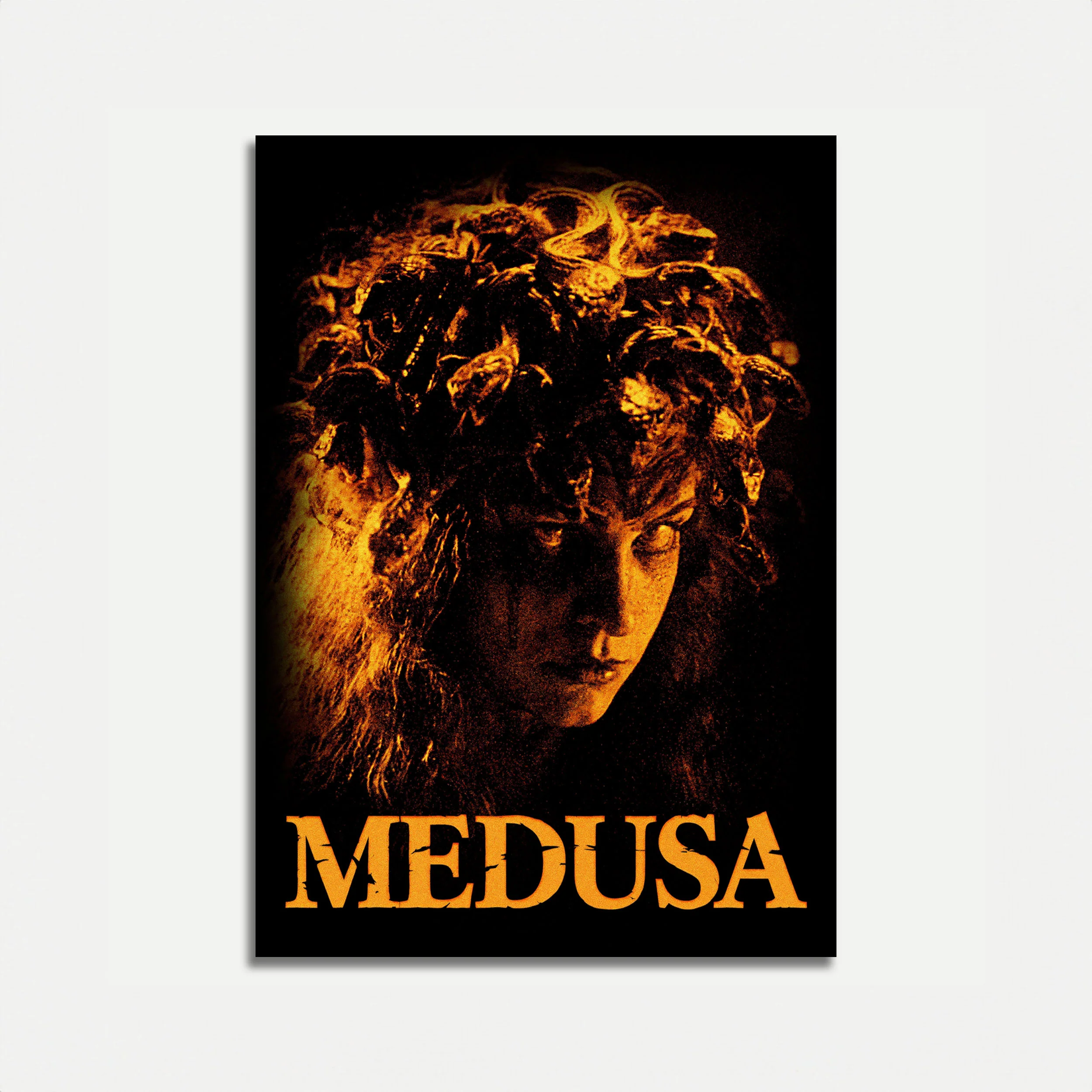 Medusa Mythological Portrait Poster
