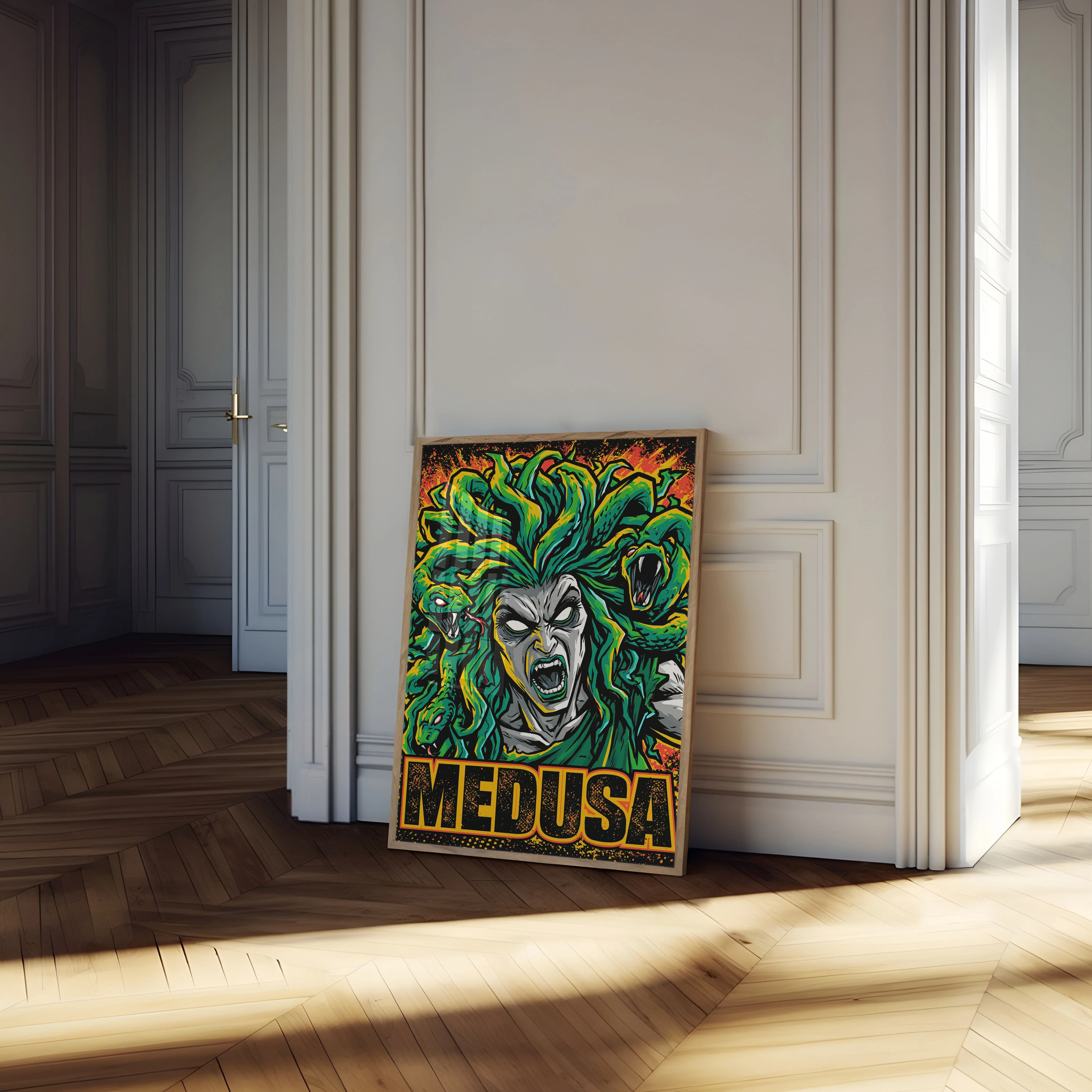 Medusa Serpent Fury Poster - Image 4