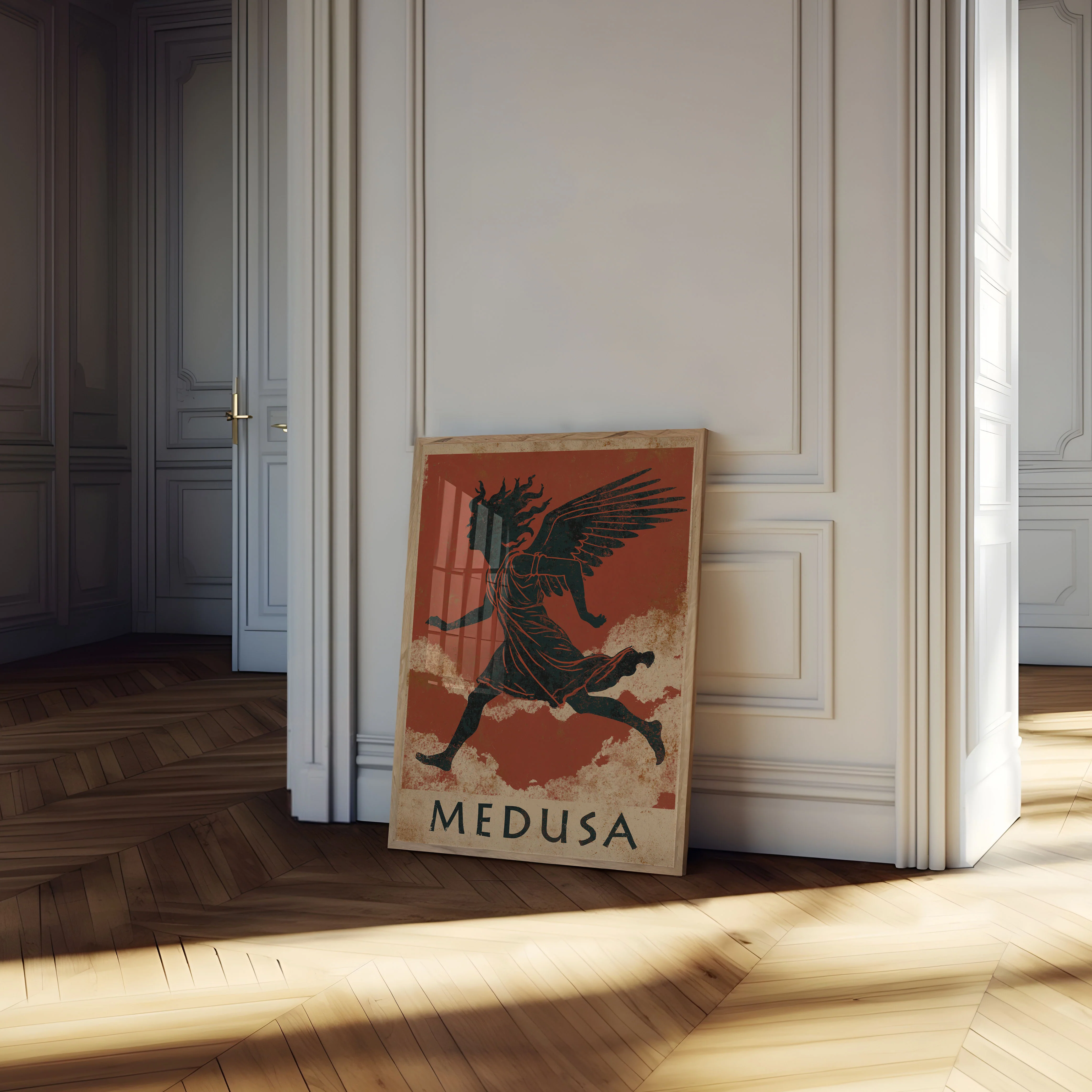 Medusa Winged Goddess Poster - Image 4