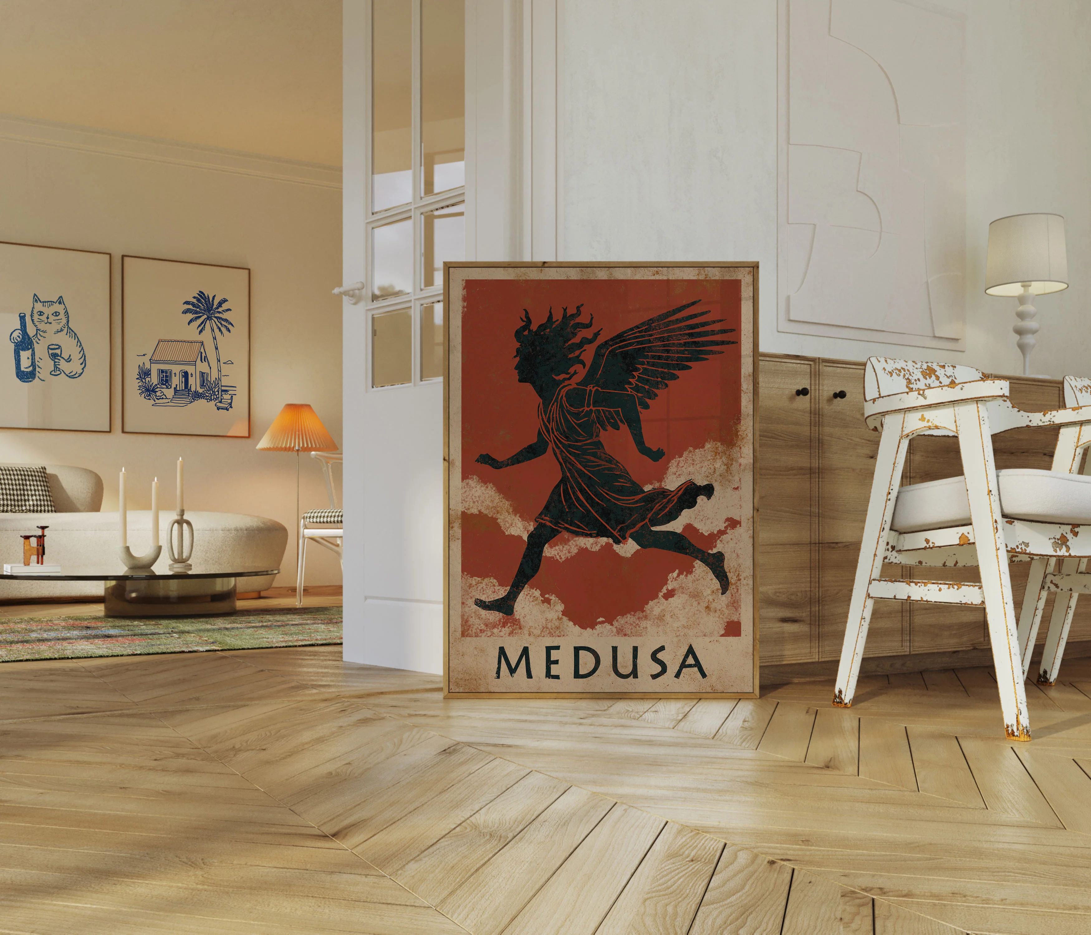 Medusa Winged Goddess Poster - Image 5