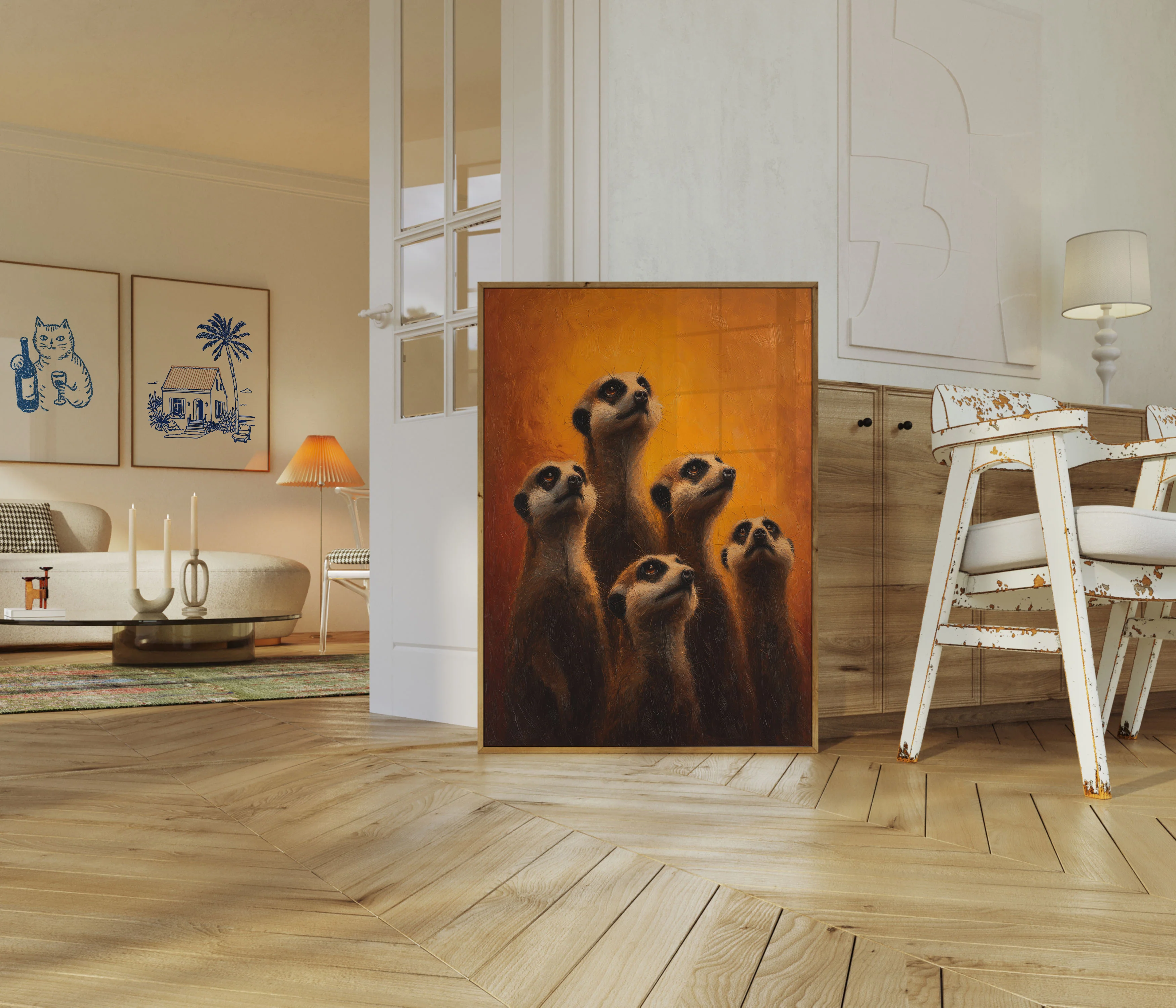 Meerkat Family Lookout Poster - Image 5