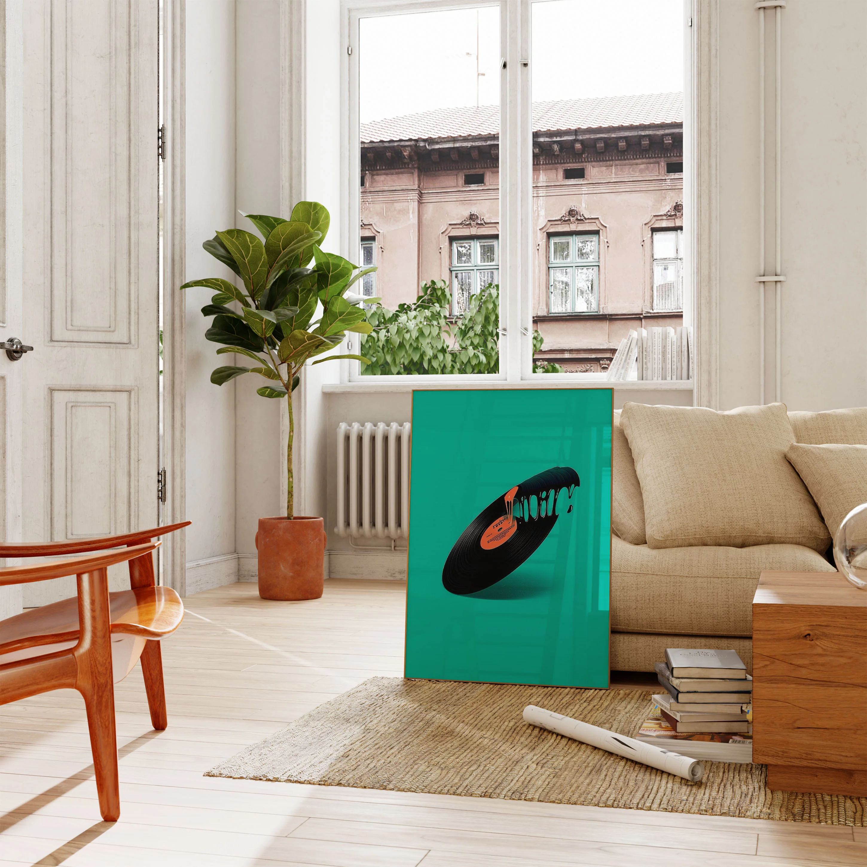 Melting Vinyl Music Poster - Image 2